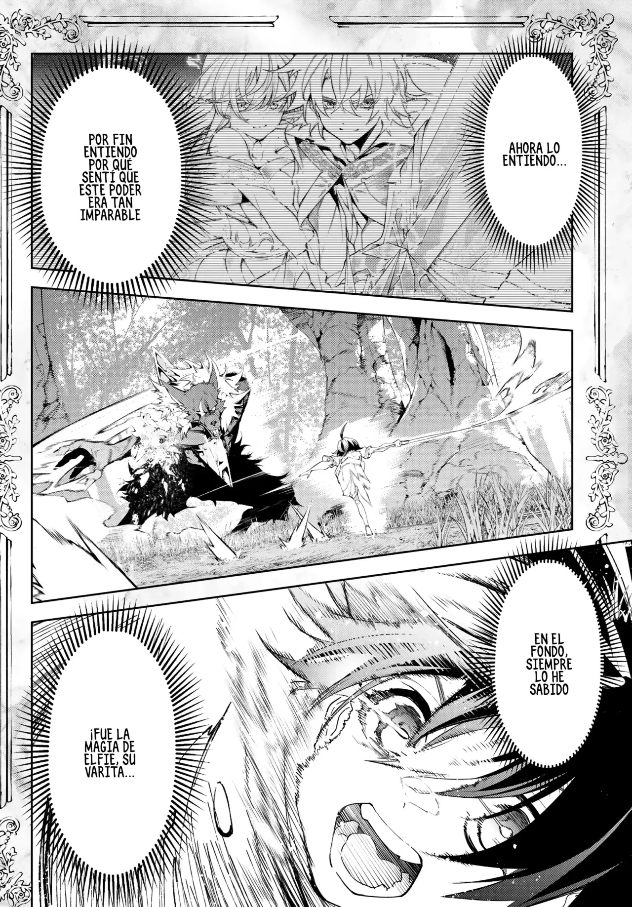 Tsue to Tsurugi no Wistoria Capitulo 36: Pasar página página 37