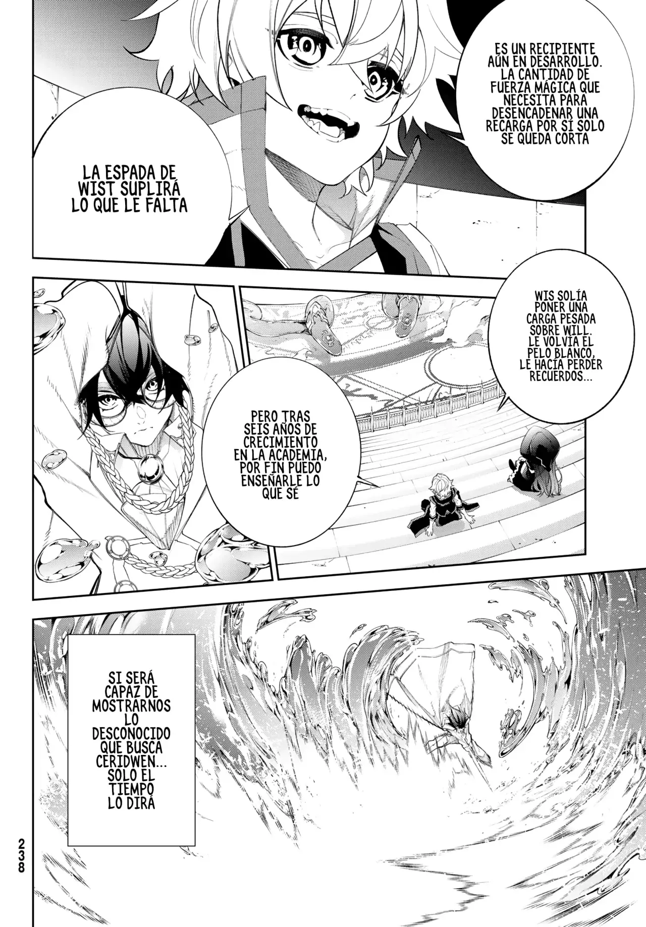 Tsue to Tsurugi no Wistoria Capitulo 37: Los recuerdos florecen, los recuerdos truenan página 21