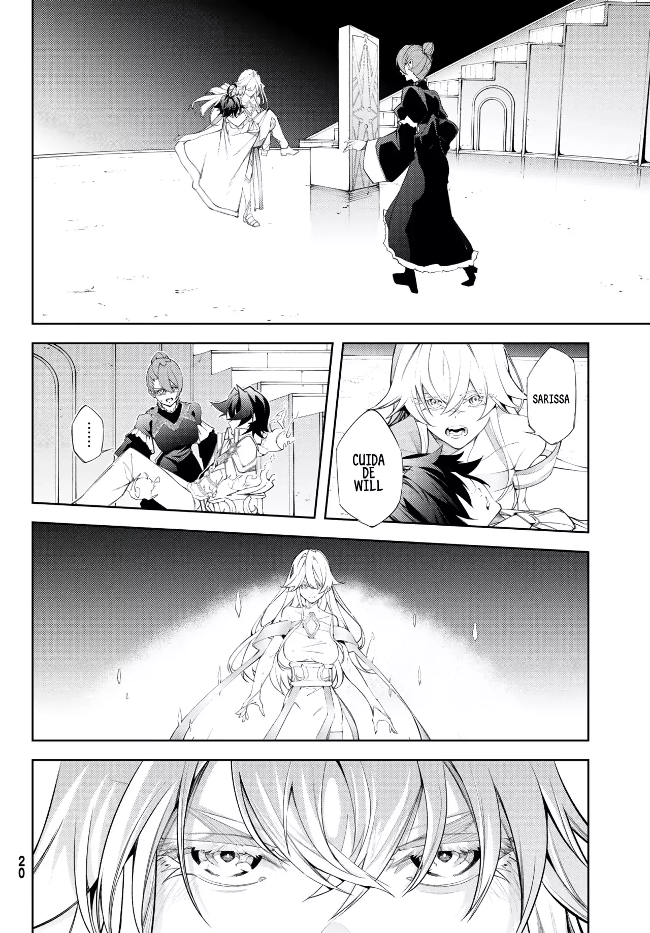 Tsue to Tsurugi no Wistoria Capitulo 38: Un choque de hielo y truenos página 11