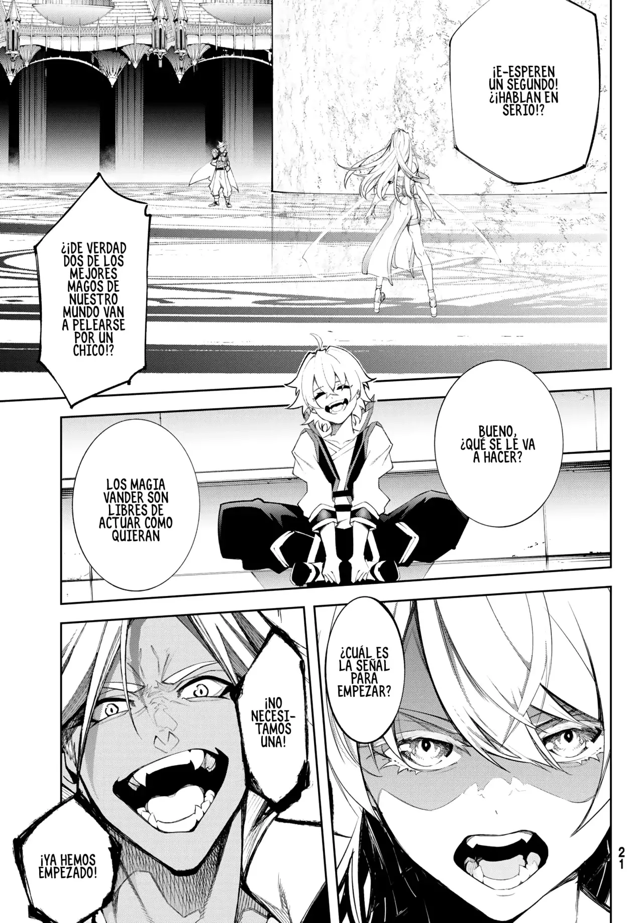 Tsue to Tsurugi no Wistoria Capitulo 38: Un choque de hielo y truenos página 12