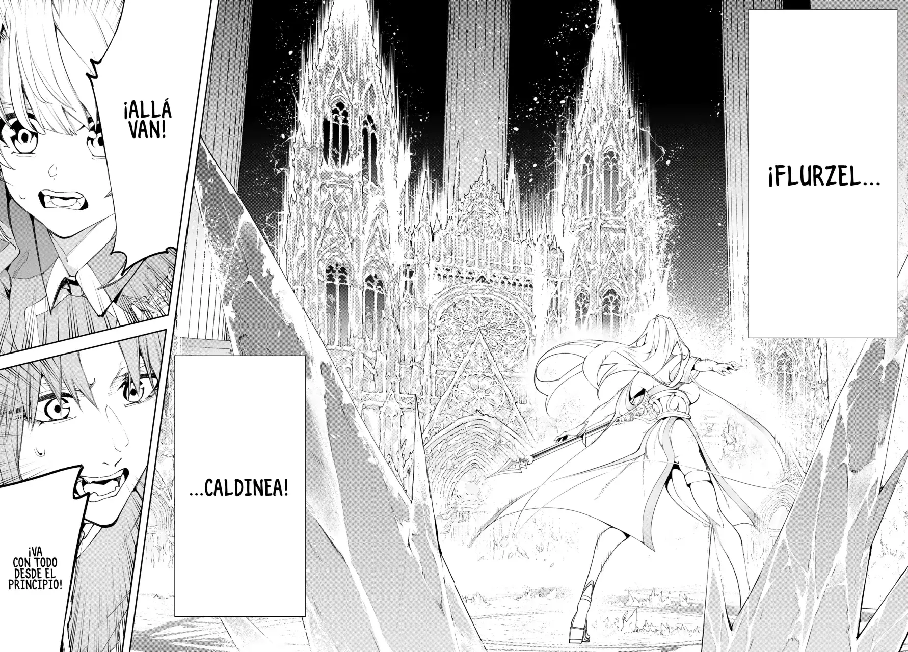 Tsue to Tsurugi no Wistoria Capitulo 38: Un choque de hielo y truenos página 15