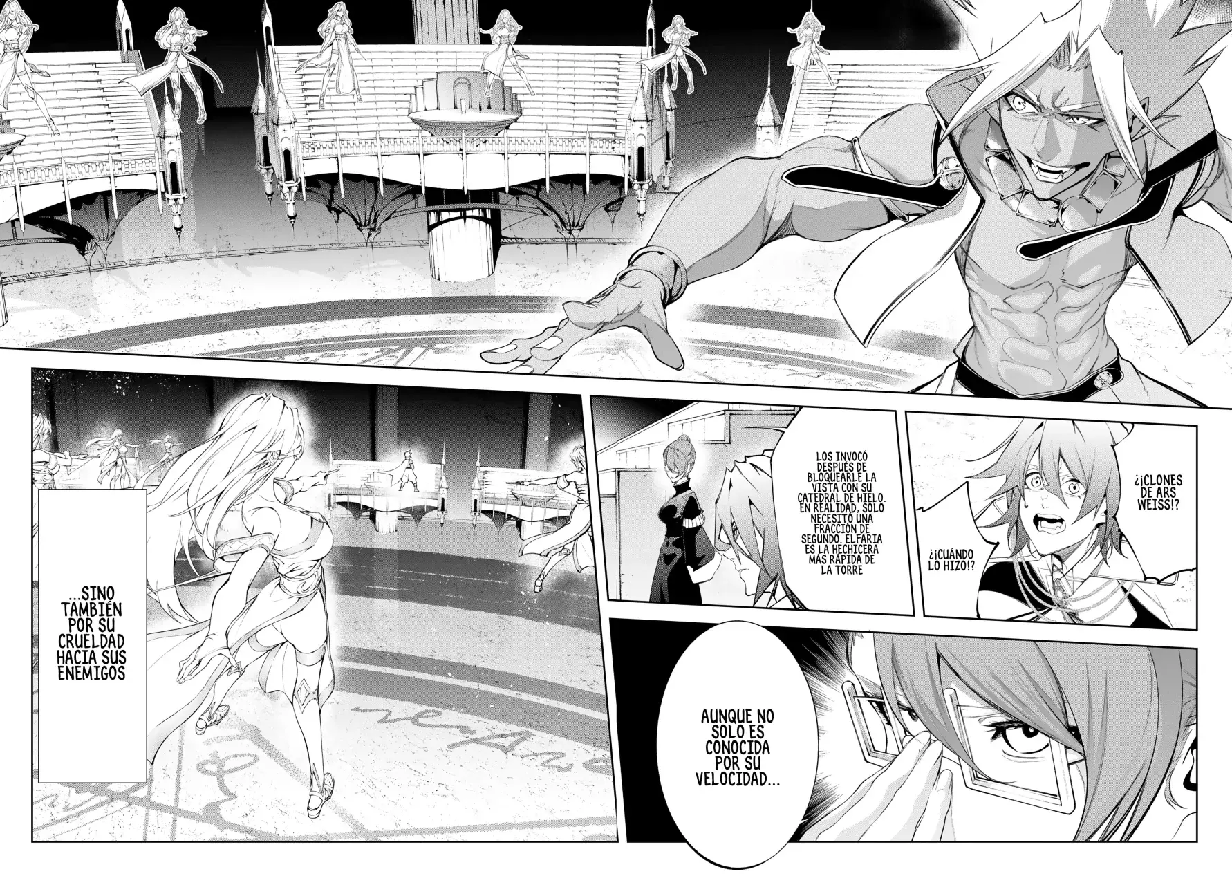 Tsue to Tsurugi no Wistoria Capitulo 38: Un choque de hielo y truenos página 18
