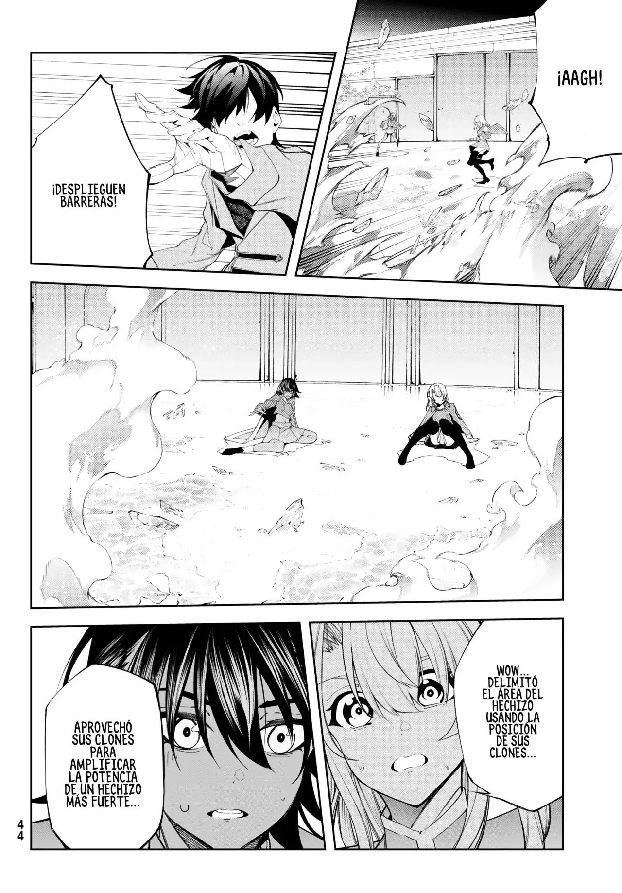 Tsue to Tsurugi no Wistoria Capitulo 38: Un choque de hielo y truenos página 31