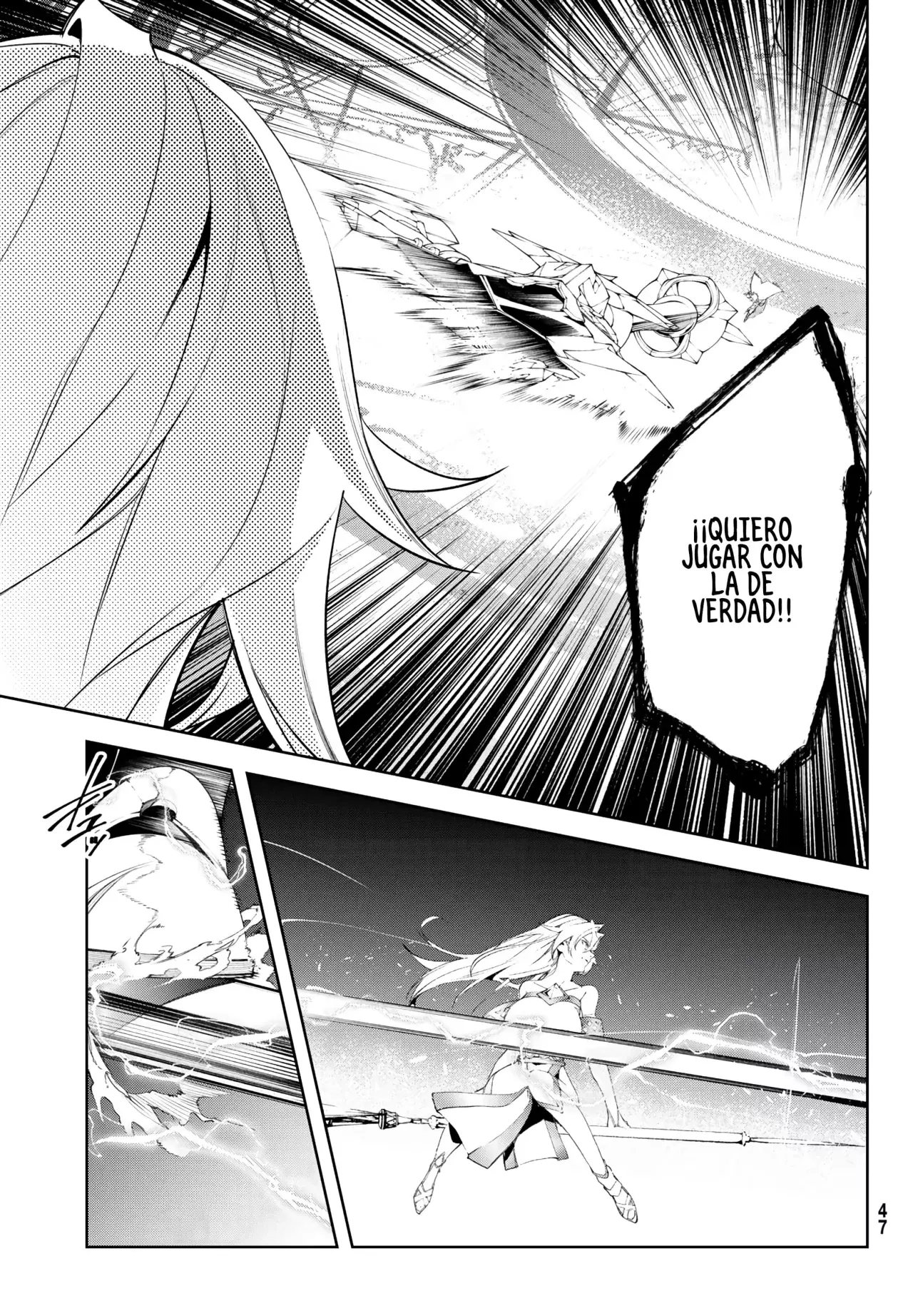 Tsue to Tsurugi no Wistoria Capitulo 38: Un choque de hielo y truenos página 34