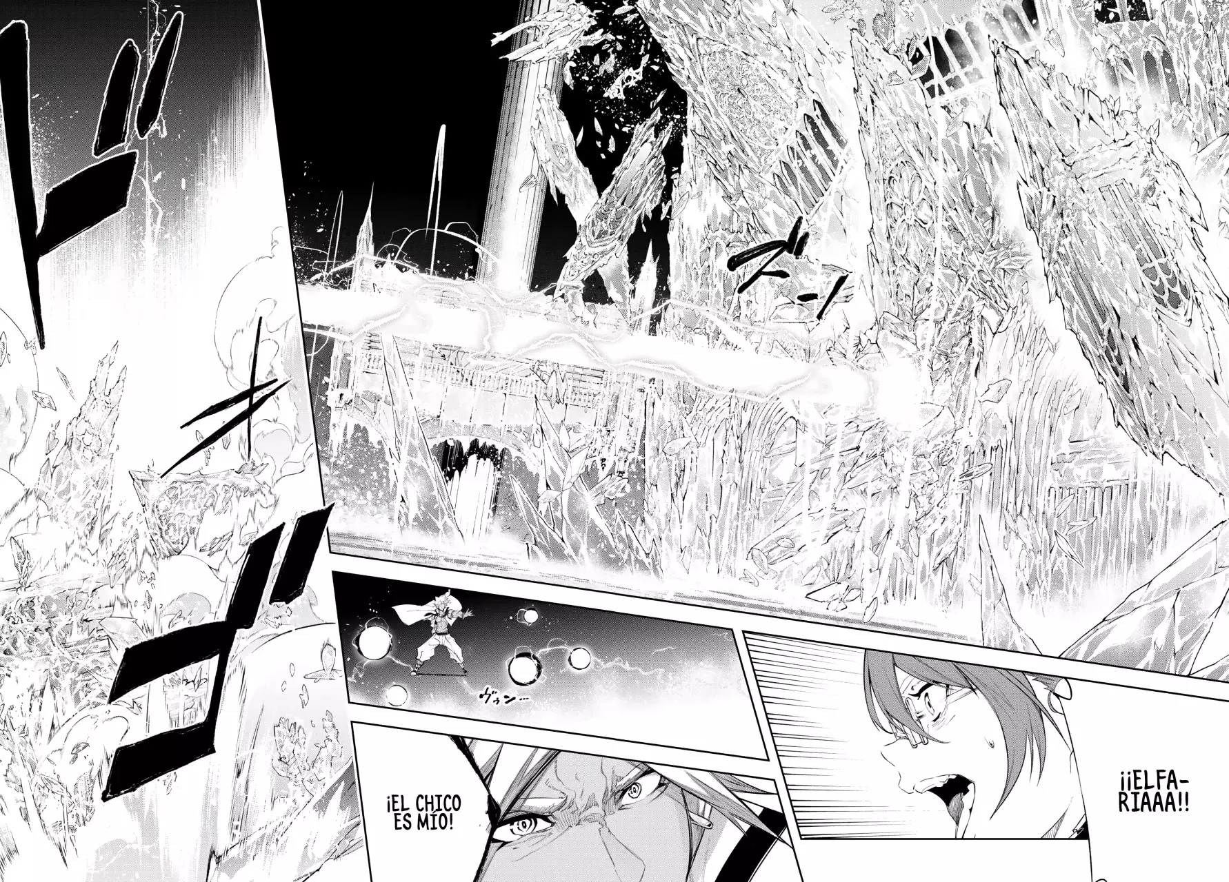 Tsue to Tsurugi no Wistoria Capitulo 38: Un choque de hielo y truenos página 39