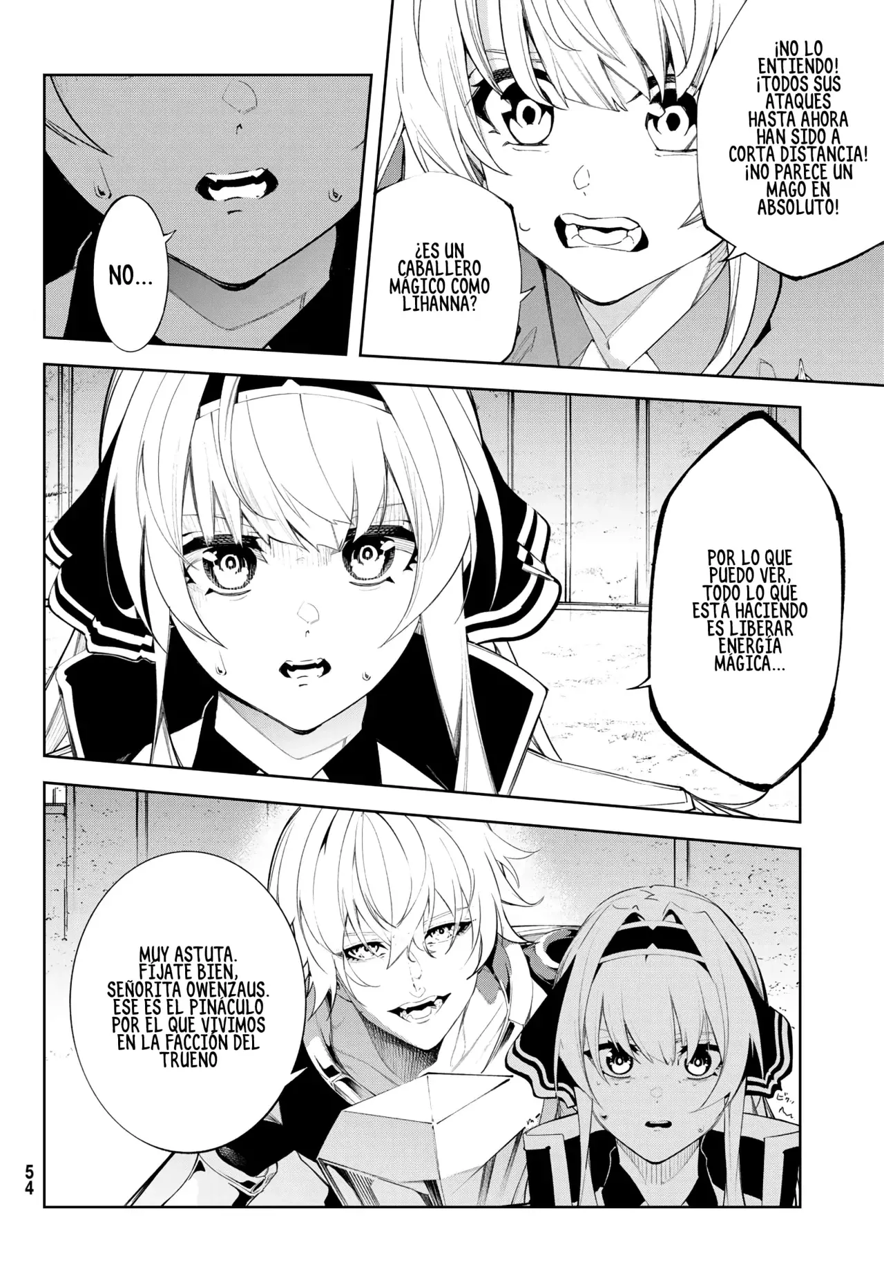 Tsue to Tsurugi no Wistoria Capitulo 38: Un choque de hielo y truenos página 40