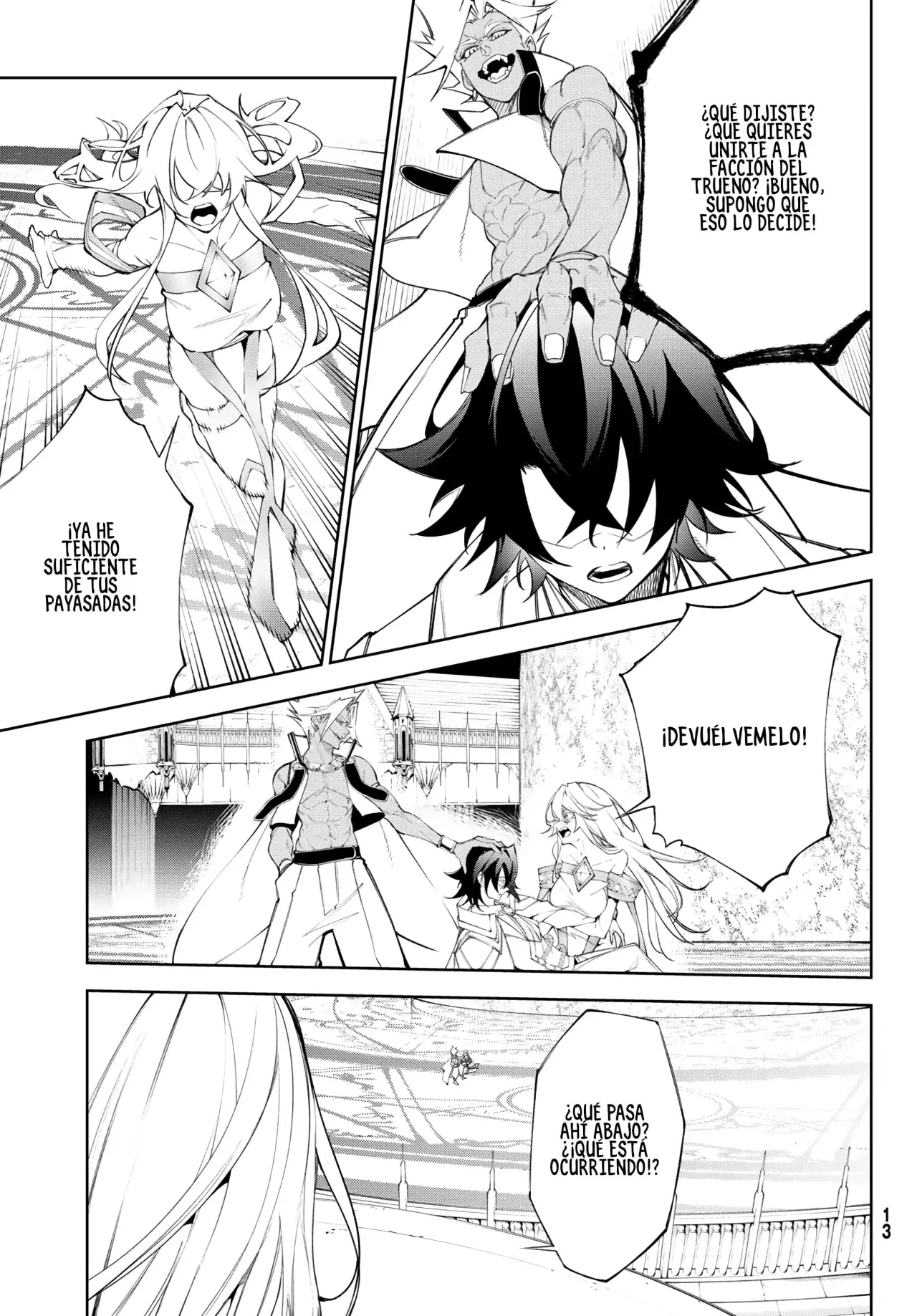 Tsue to Tsurugi no Wistoria Capitulo 38: Un choque de hielo y truenos página 5