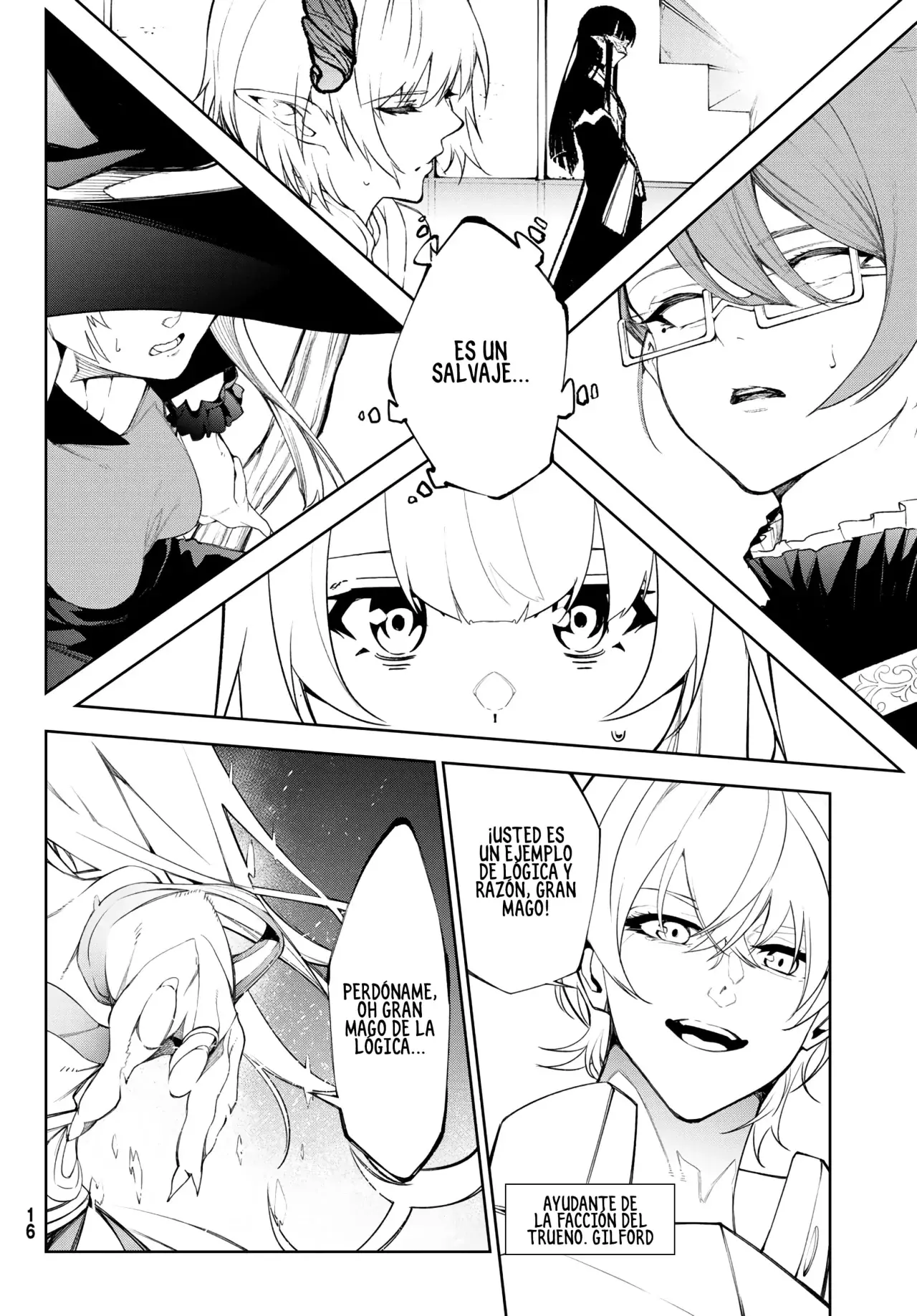 Tsue to Tsurugi no Wistoria Capitulo 38: Un choque de hielo y truenos página 8
