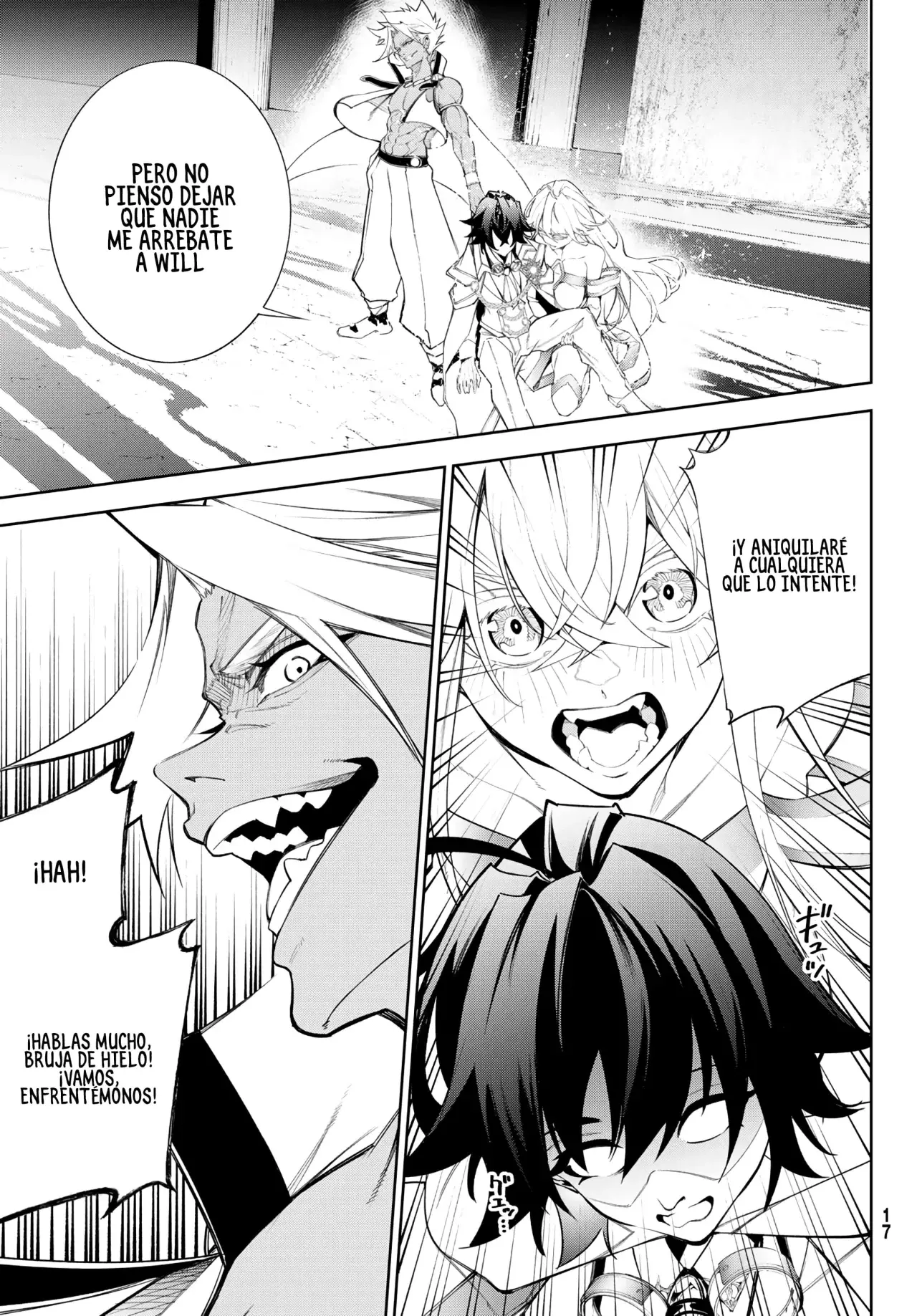 Tsue to Tsurugi no Wistoria Capitulo 38: Un choque de hielo y truenos página 9