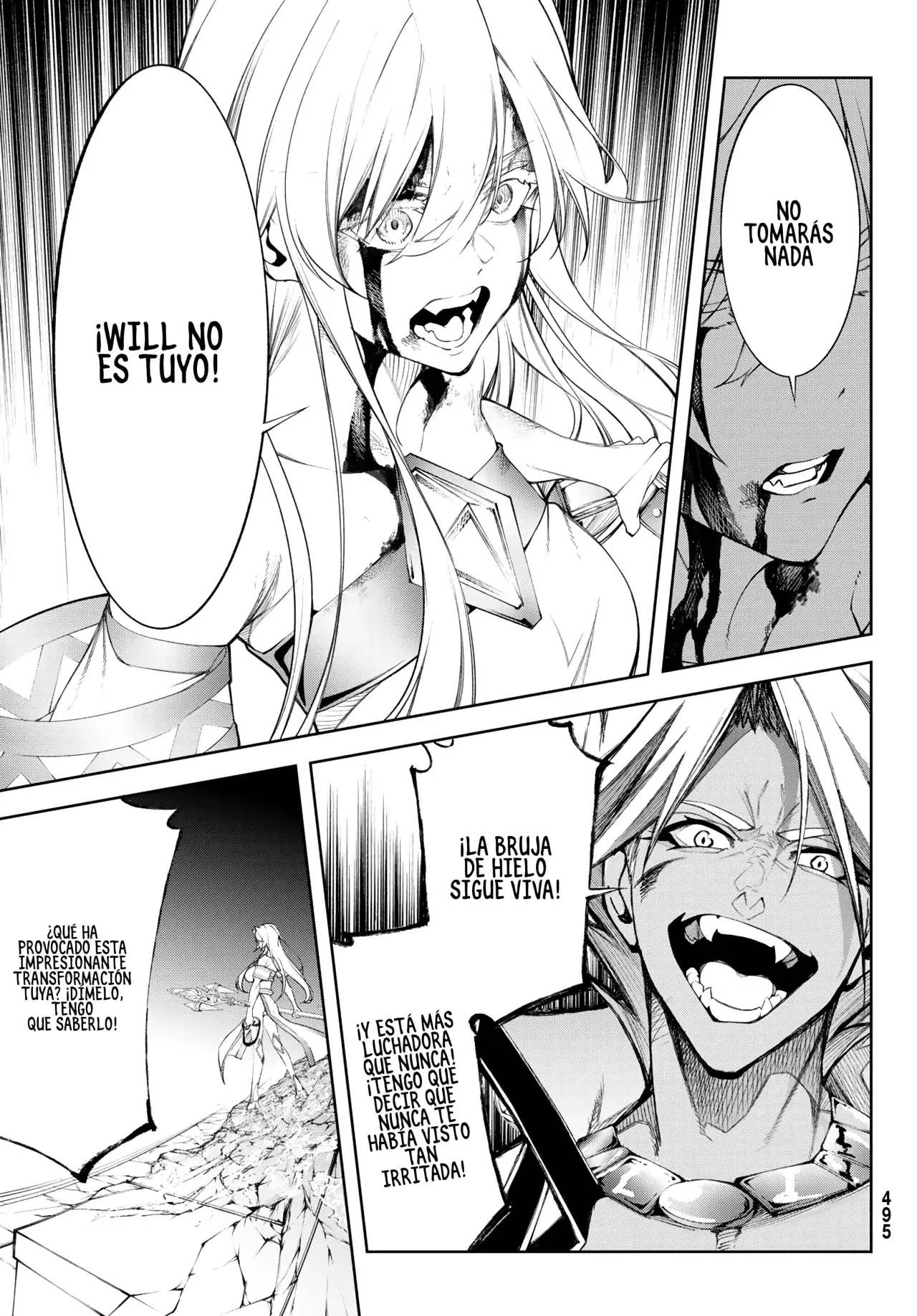 Tsue to Tsurugi no Wistoria Capitulo 39: El hielo y el trueno estallan página 14