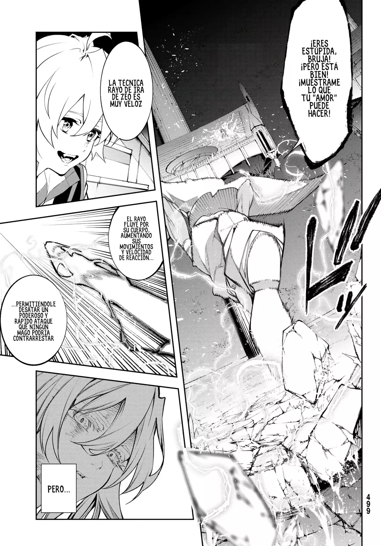 Tsue to Tsurugi no Wistoria Capitulo 39: El hielo y el trueno estallan página 18