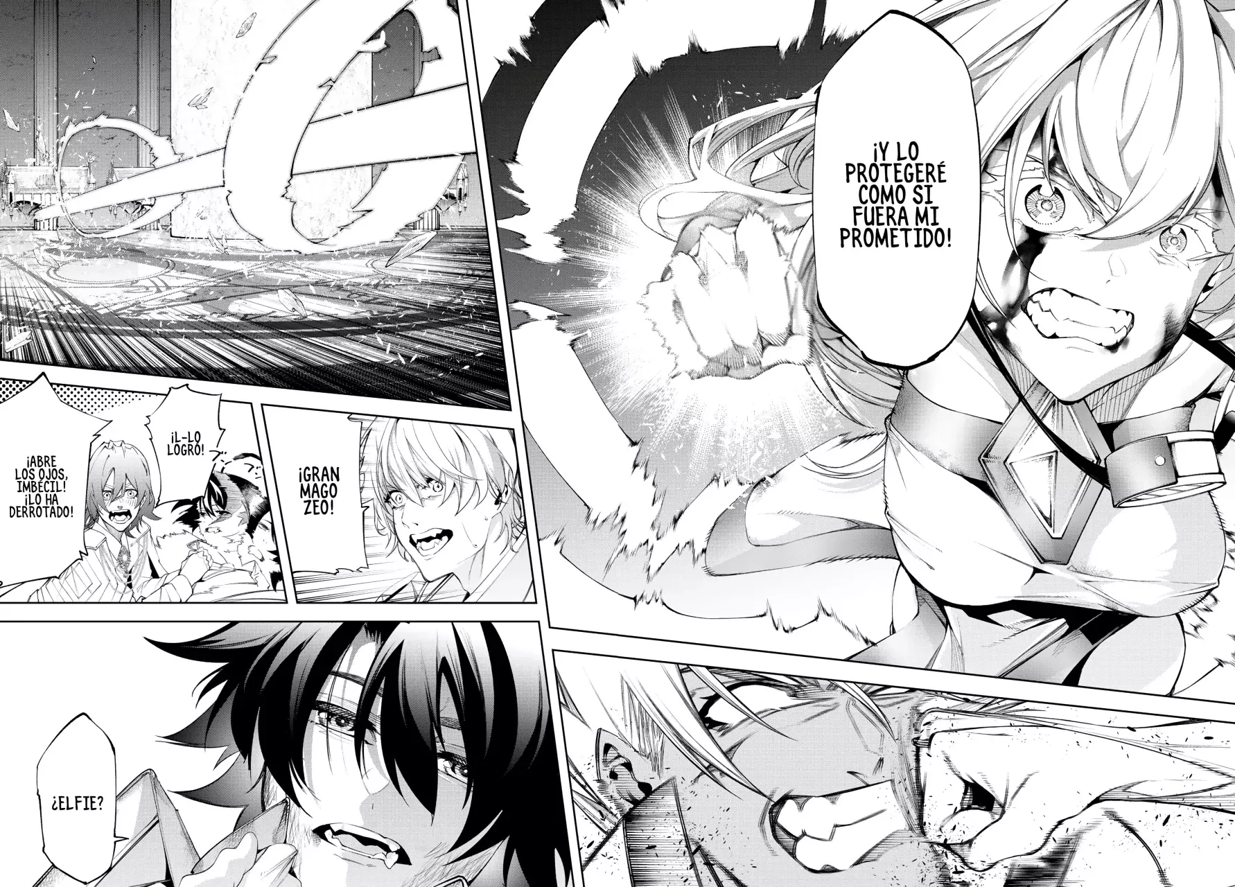 Tsue to Tsurugi no Wistoria Capitulo 39: El hielo y el trueno estallan página 22