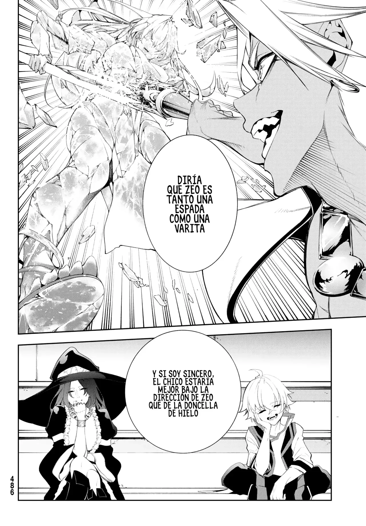 Tsue to Tsurugi no Wistoria Capitulo 39: El hielo y el trueno estallan página 5