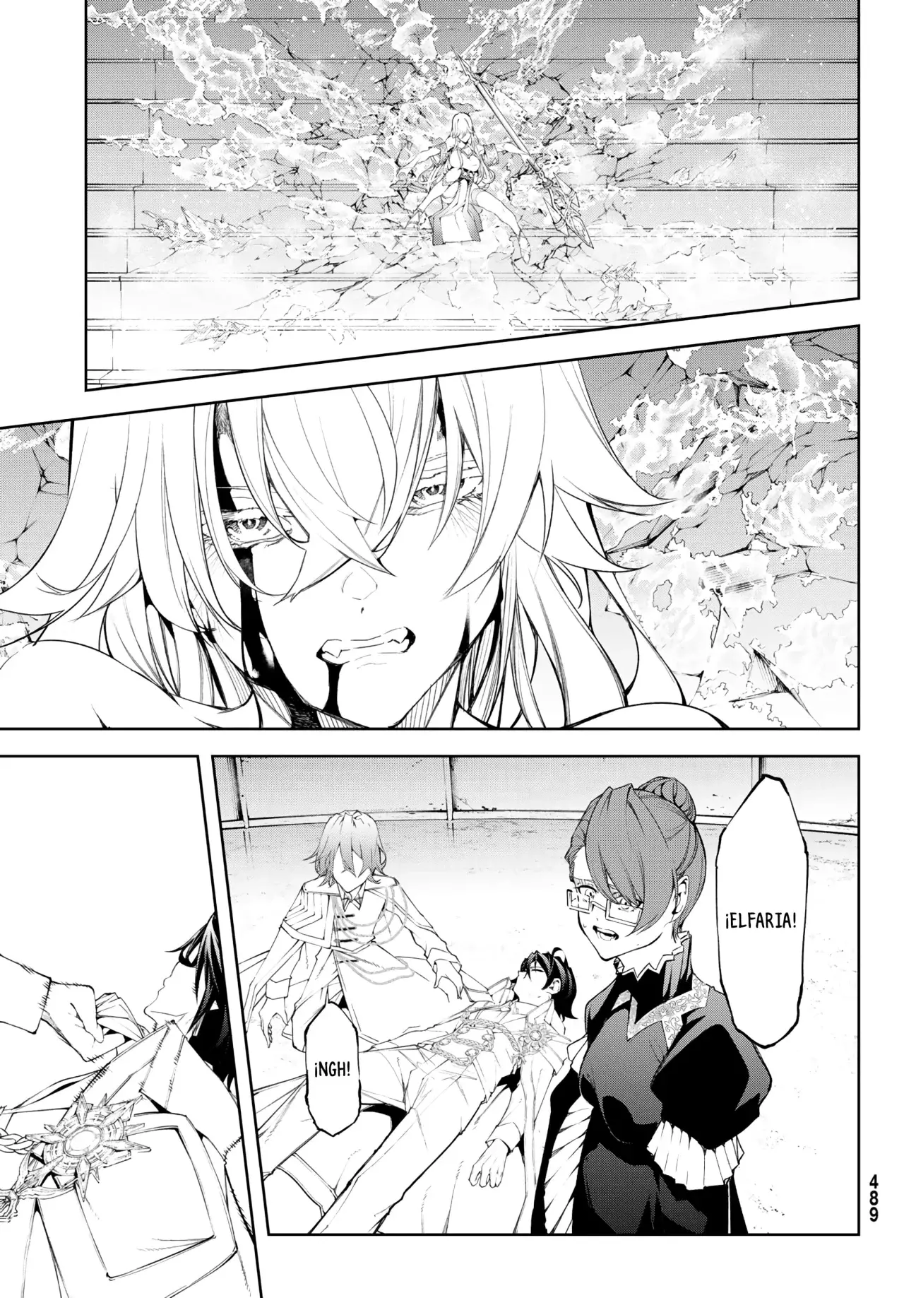 Tsue to Tsurugi no Wistoria Capitulo 39: El hielo y el trueno estallan página 8
