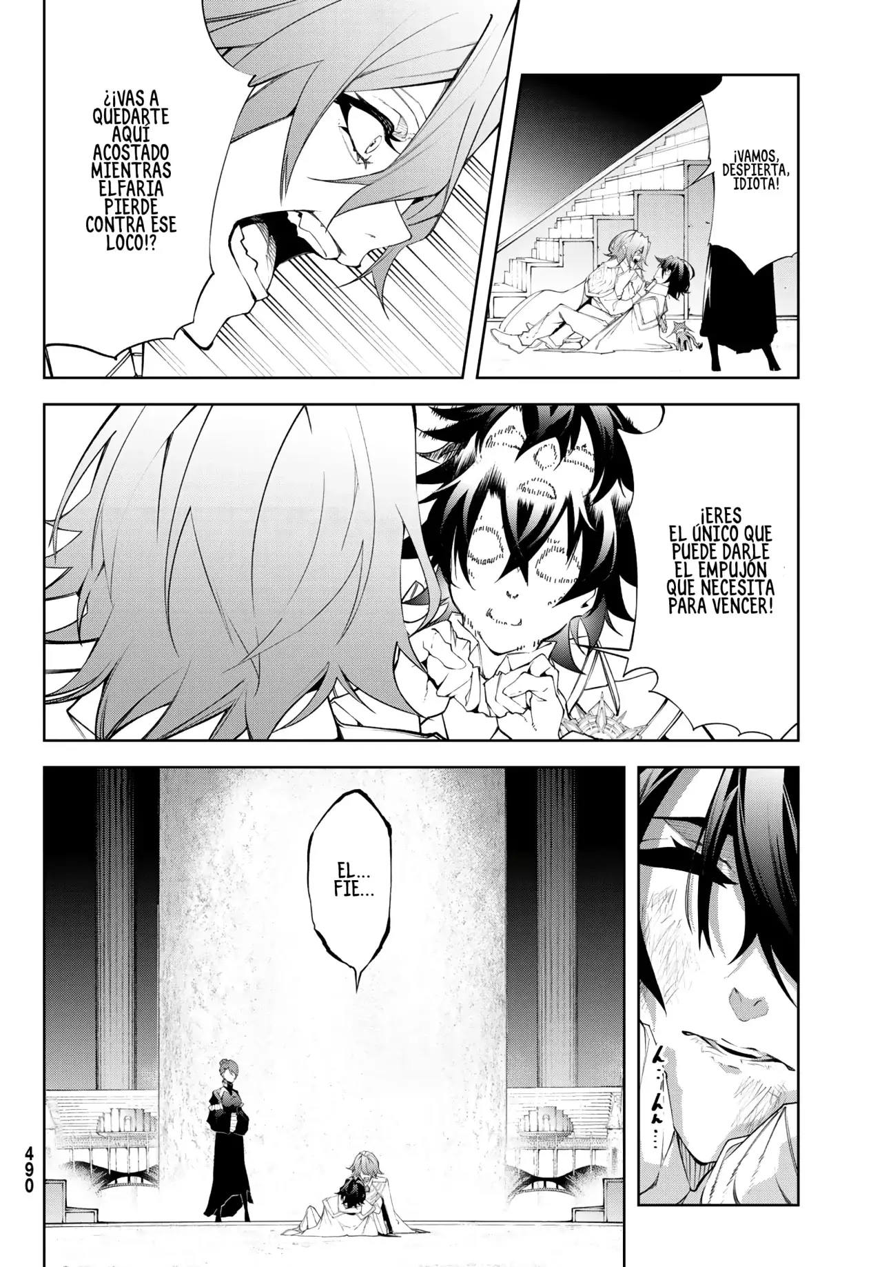 Tsue to Tsurugi no Wistoria Capitulo 39: El hielo y el trueno estallan página 9