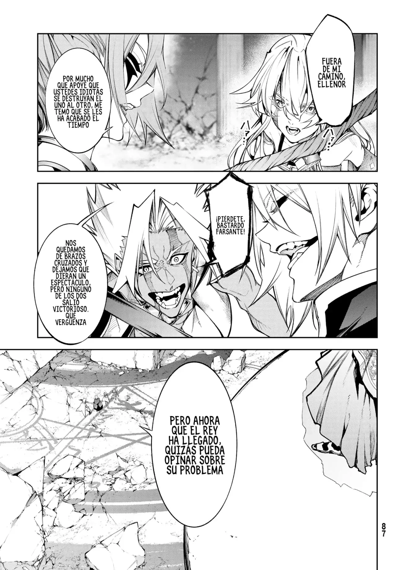 Tsue to Tsurugi no Wistoria Capitulo 40: Batalla por la espada página 10