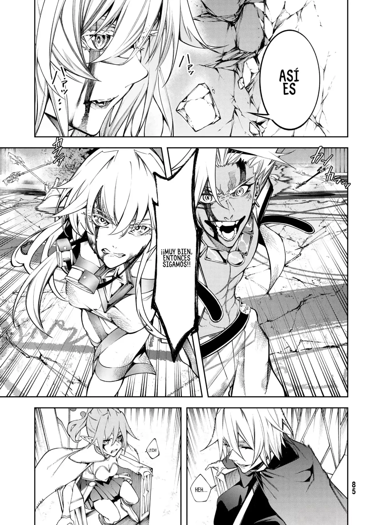 Tsue to Tsurugi no Wistoria Capitulo 40: Batalla por la espada página 8