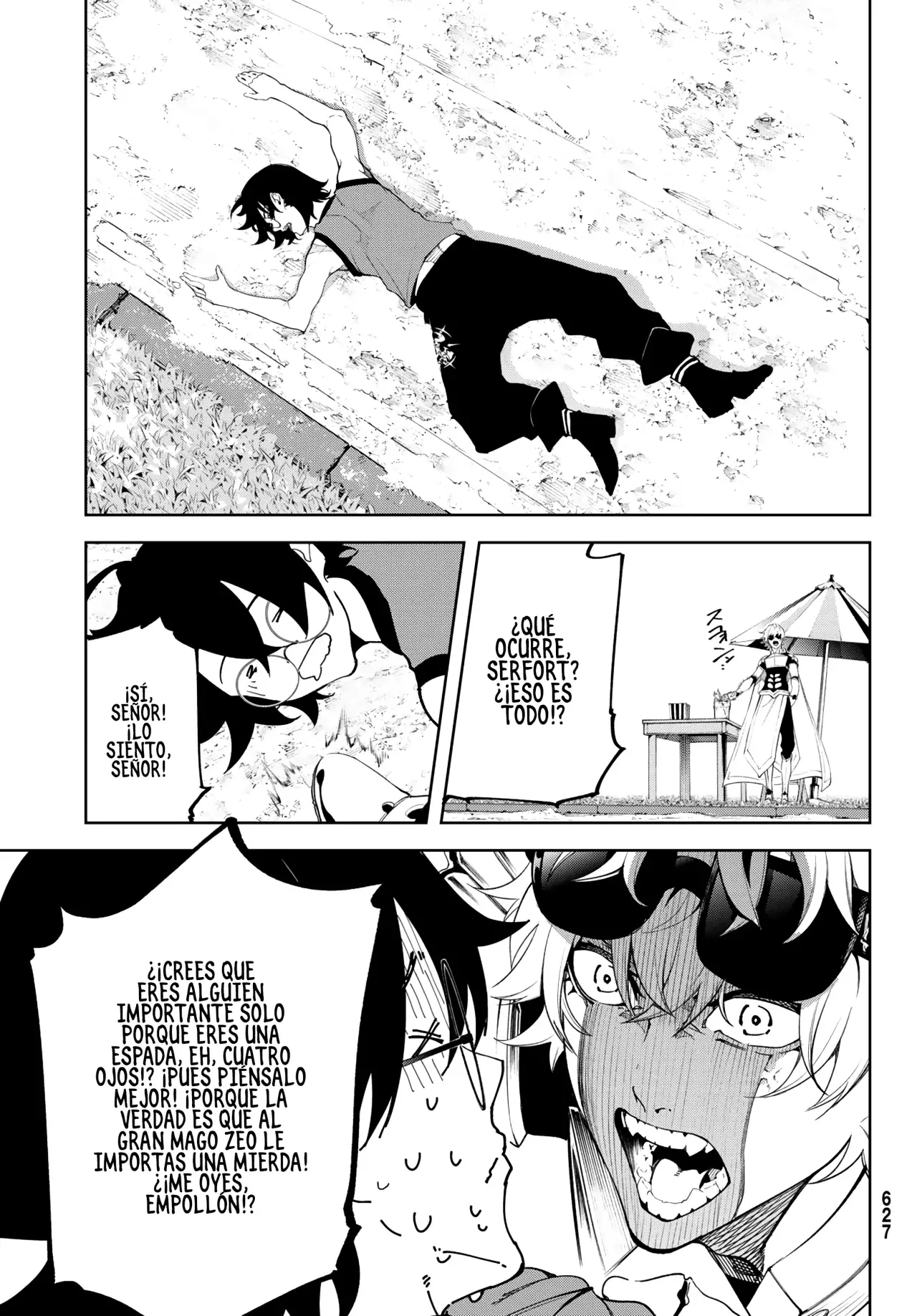 Tsue to Tsurugi no Wistoria Capitulo 41: Misión de espionaje página 35
