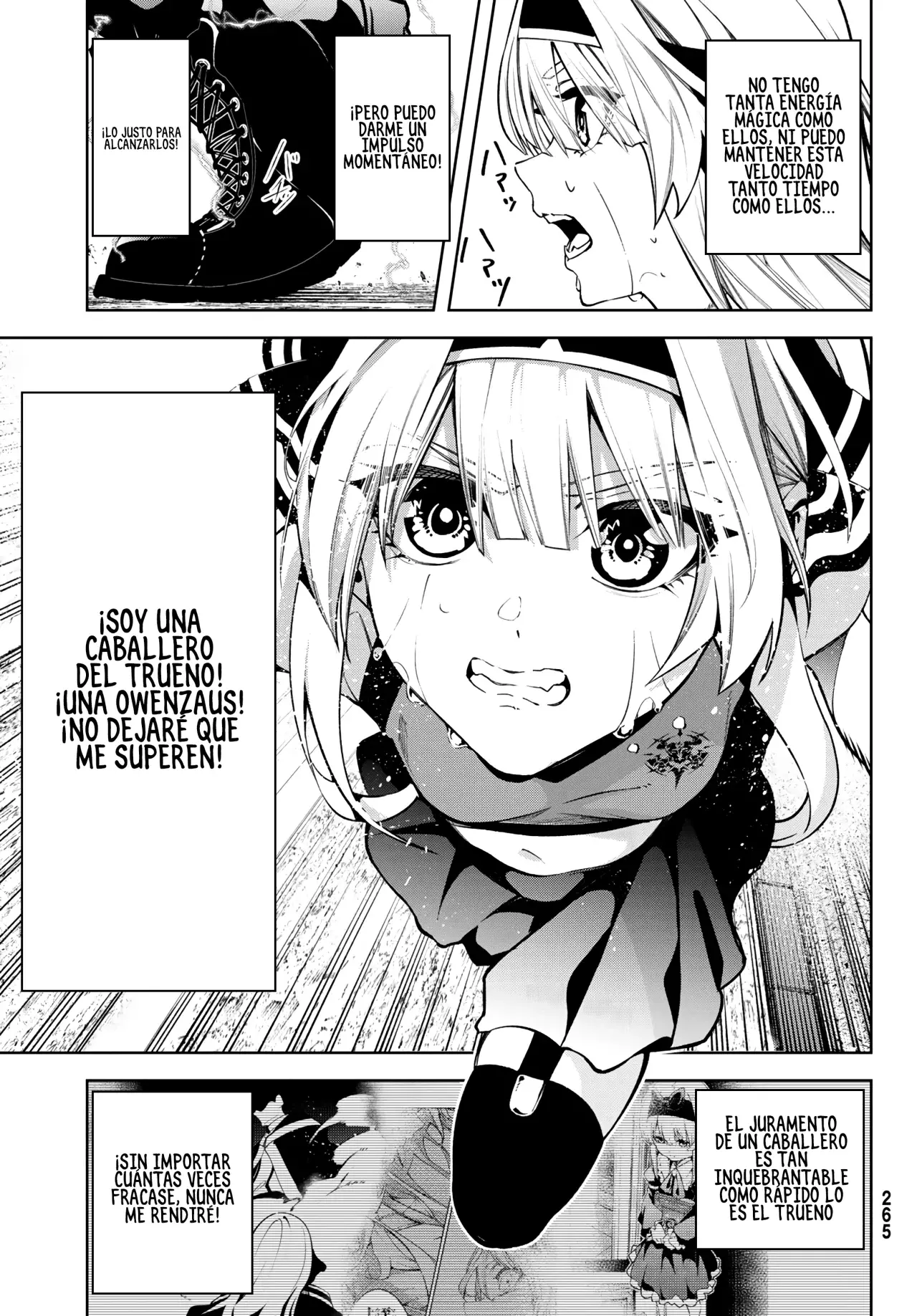 Tsue to Tsurugi no Wistoria Capitulo 42: De caballero a trueno página 30