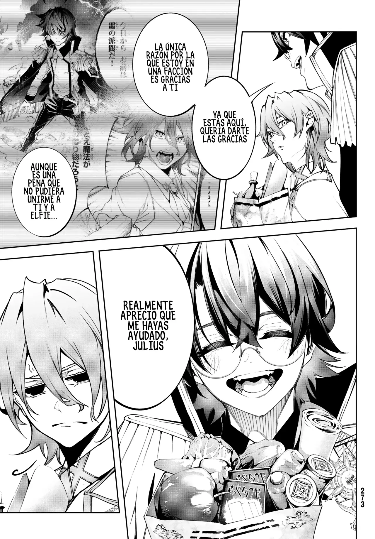 Tsue to Tsurugi no Wistoria Capitulo 42: De caballero a trueno página 38