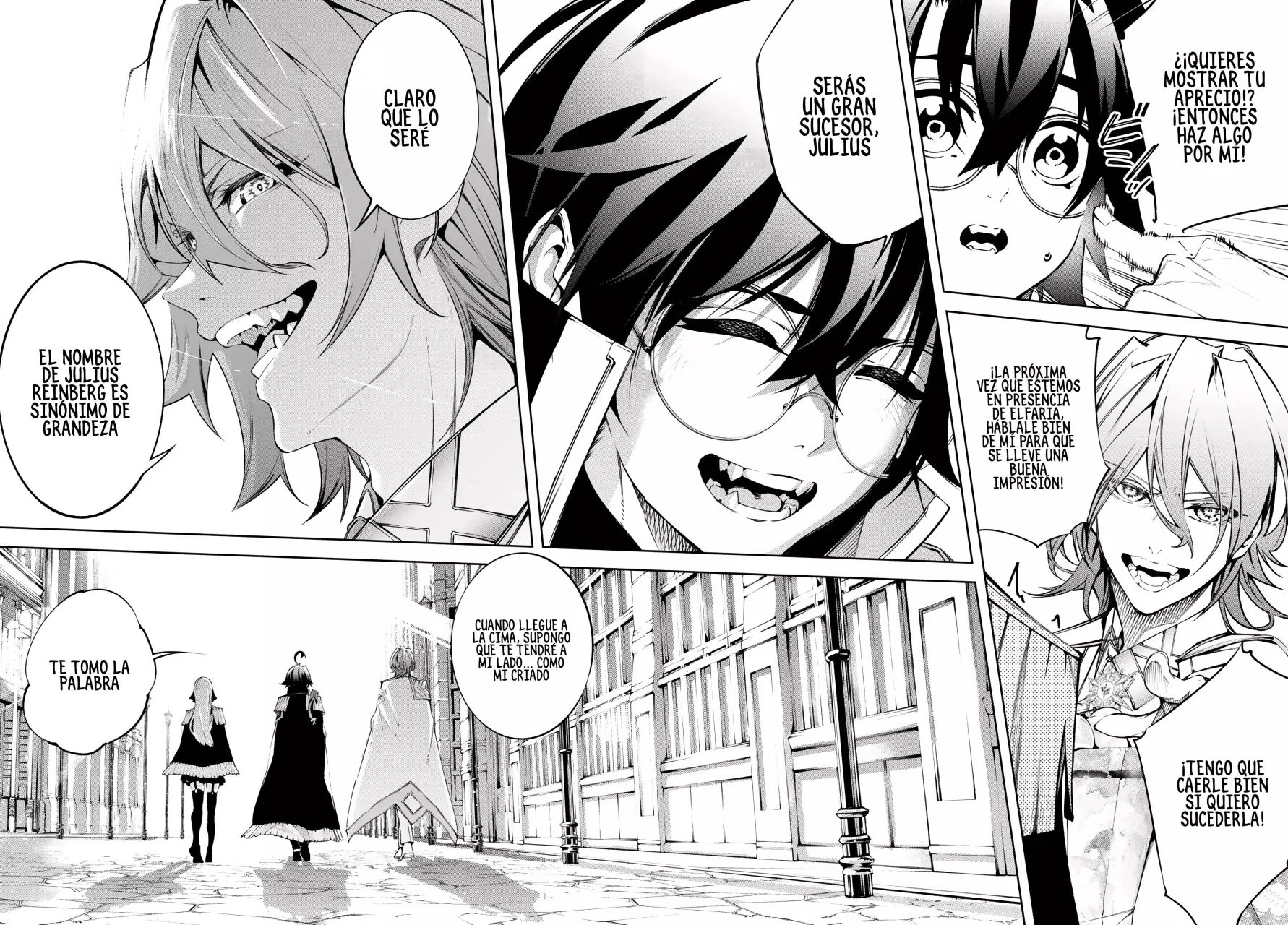 Tsue to Tsurugi no Wistoria Capitulo 42: De caballero a trueno página 39