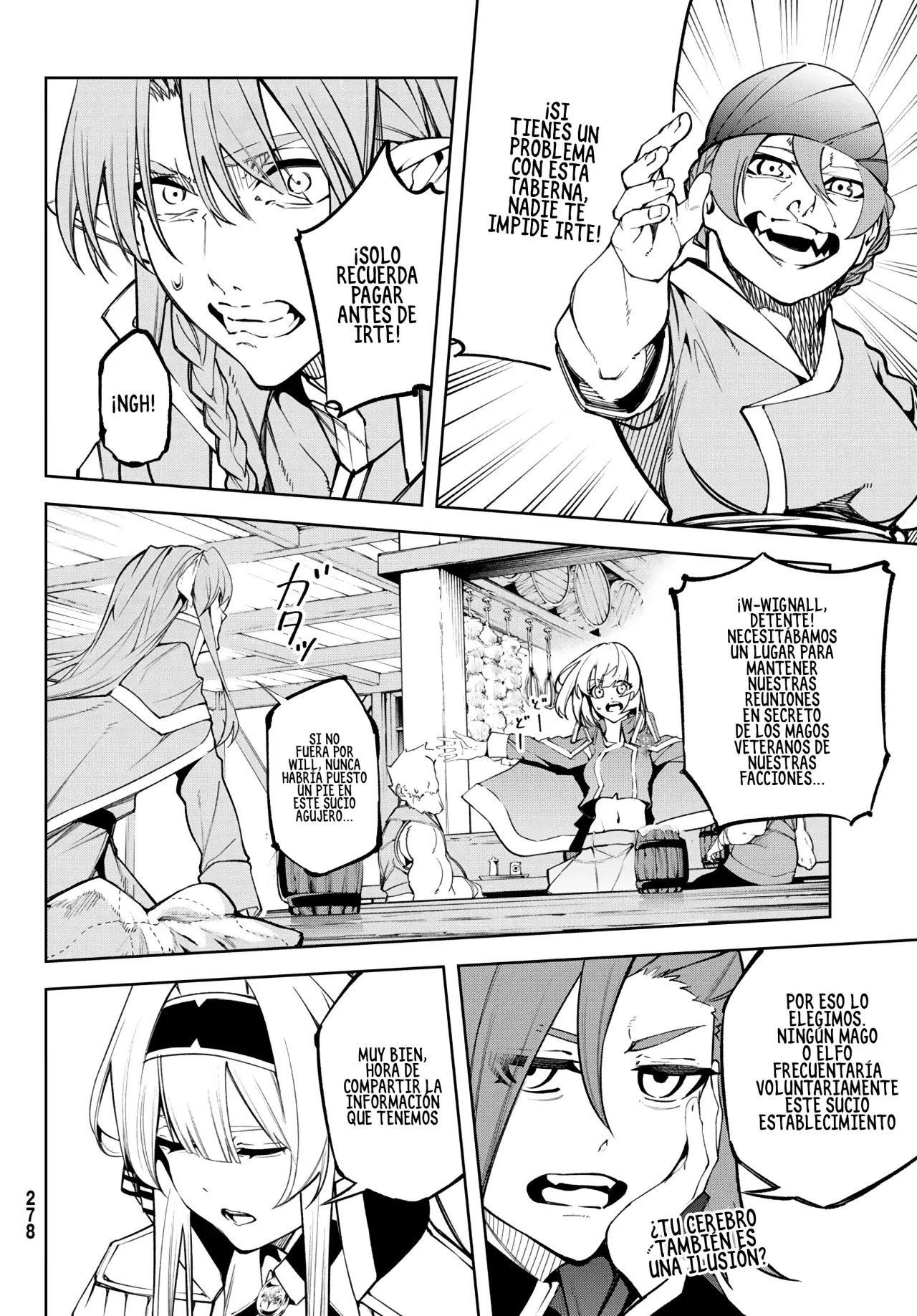 Tsue to Tsurugi no Wistoria Capitulo 42: De caballero a trueno página 42