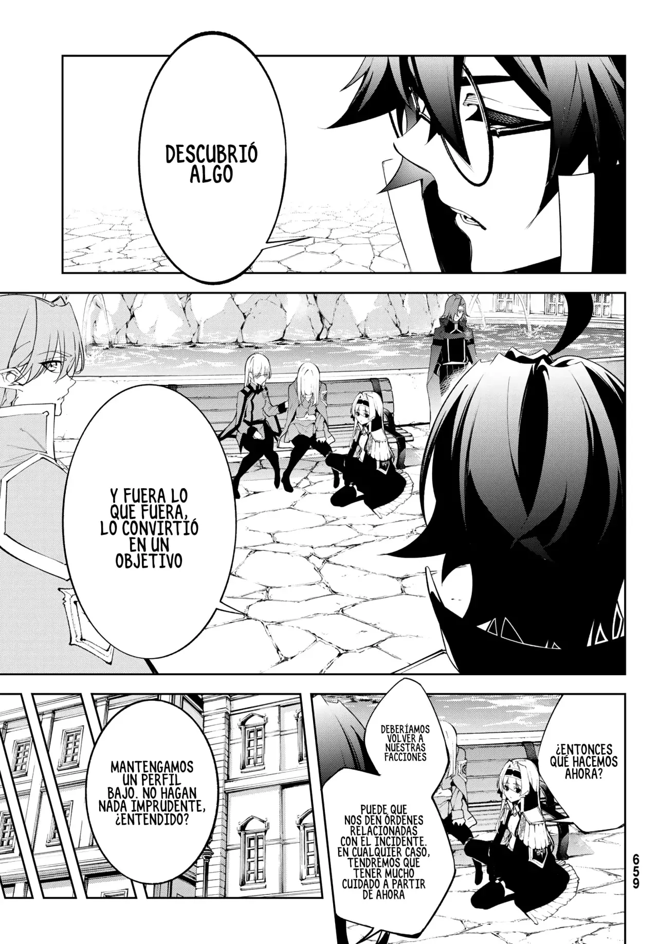 Tsue to Tsurugi no Wistoria Capitulo 43: Sobre quien vuela el ave página 11