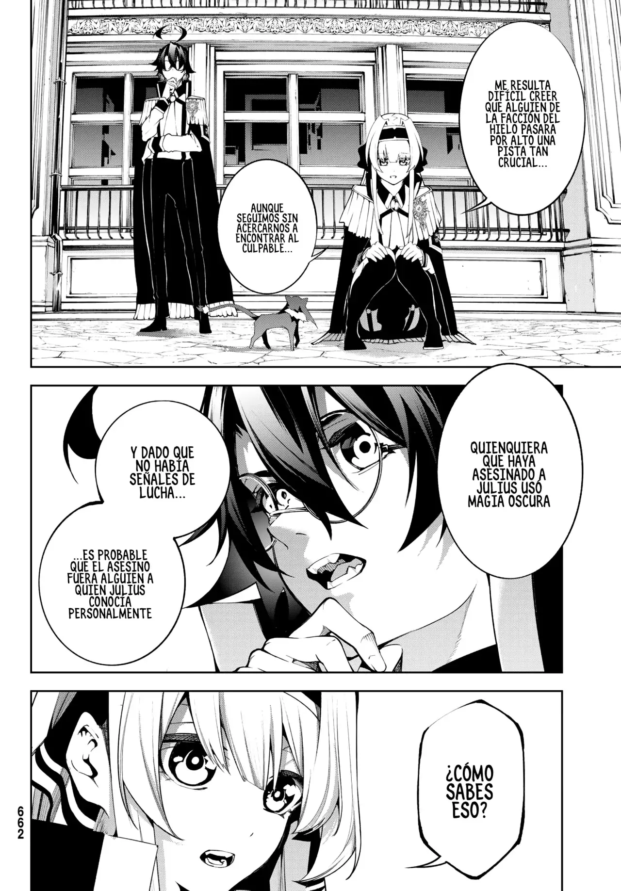 Tsue to Tsurugi no Wistoria Capitulo 43: Sobre quien vuela el ave página 14