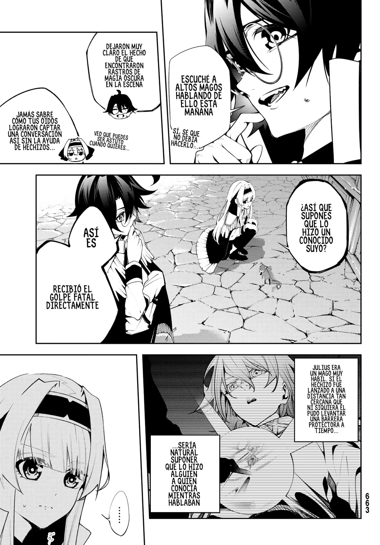 Tsue to Tsurugi no Wistoria Capitulo 43: Sobre quien vuela el ave página 15