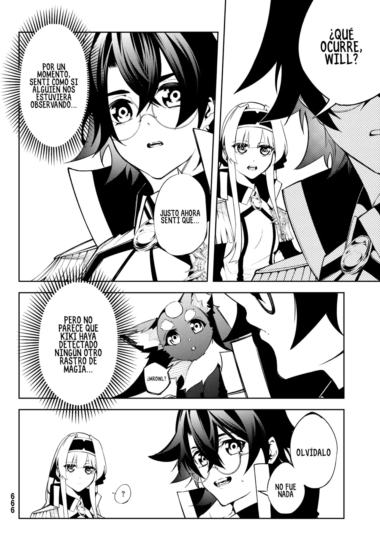 Tsue to Tsurugi no Wistoria Capitulo 43: Sobre quien vuela el ave página 18