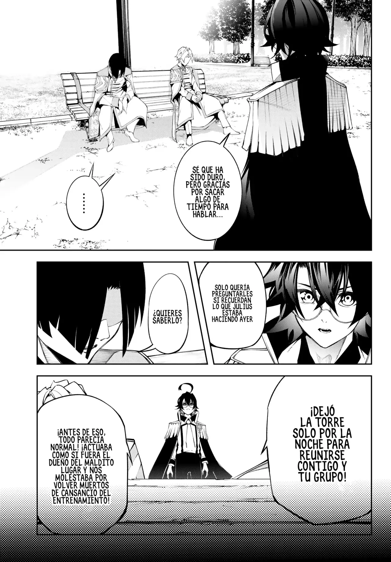 Tsue to Tsurugi no Wistoria Capitulo 43: Sobre quien vuela el ave página 21