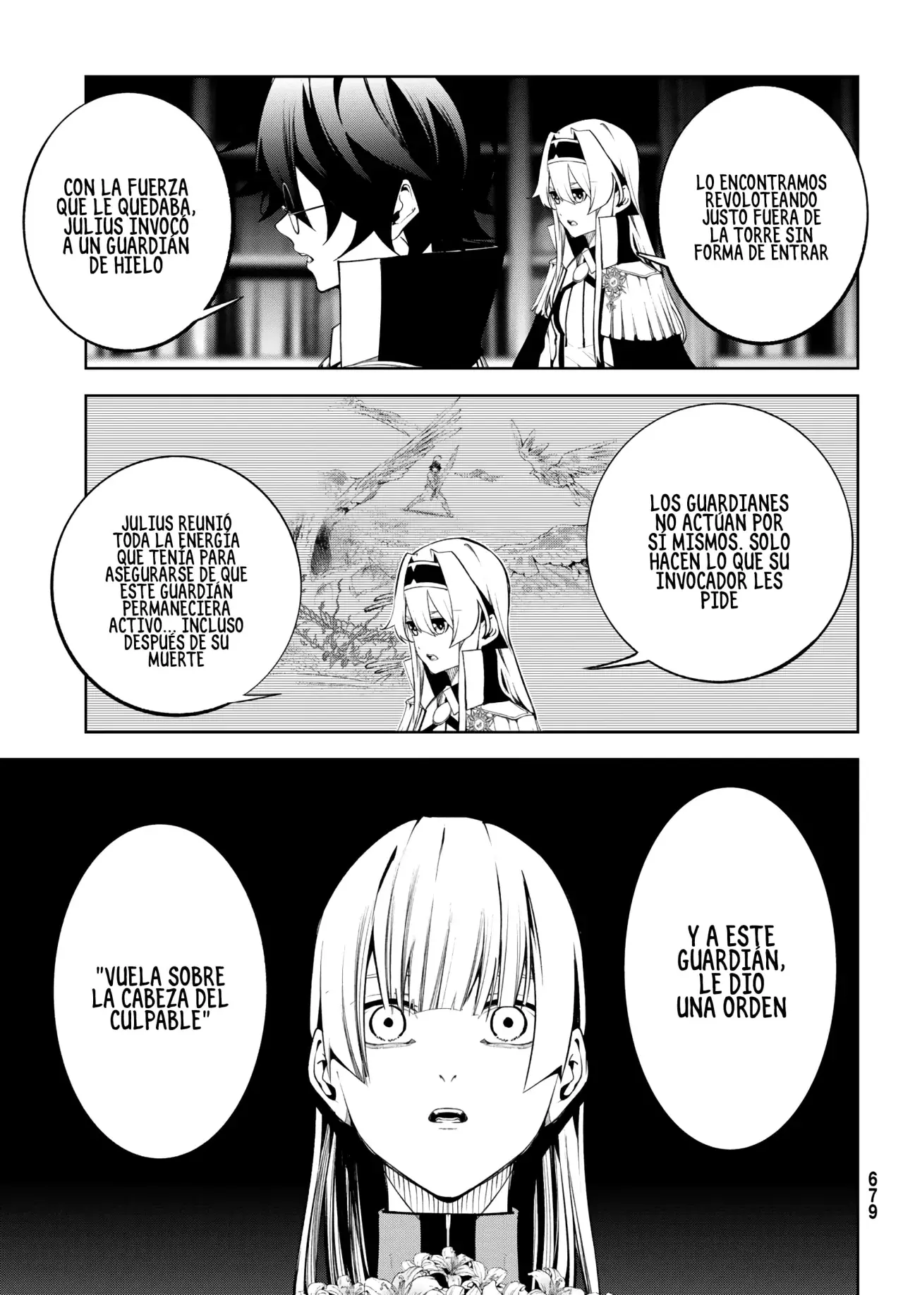 Tsue to Tsurugi no Wistoria Capitulo 43: Sobre quien vuela el ave página 31