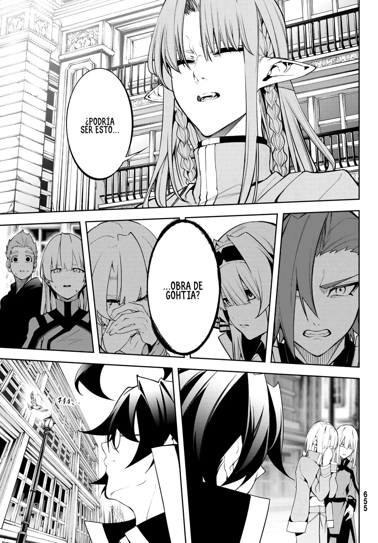 Tsue to Tsurugi no Wistoria Capitulo 43: Sobre quien vuela el ave página 7