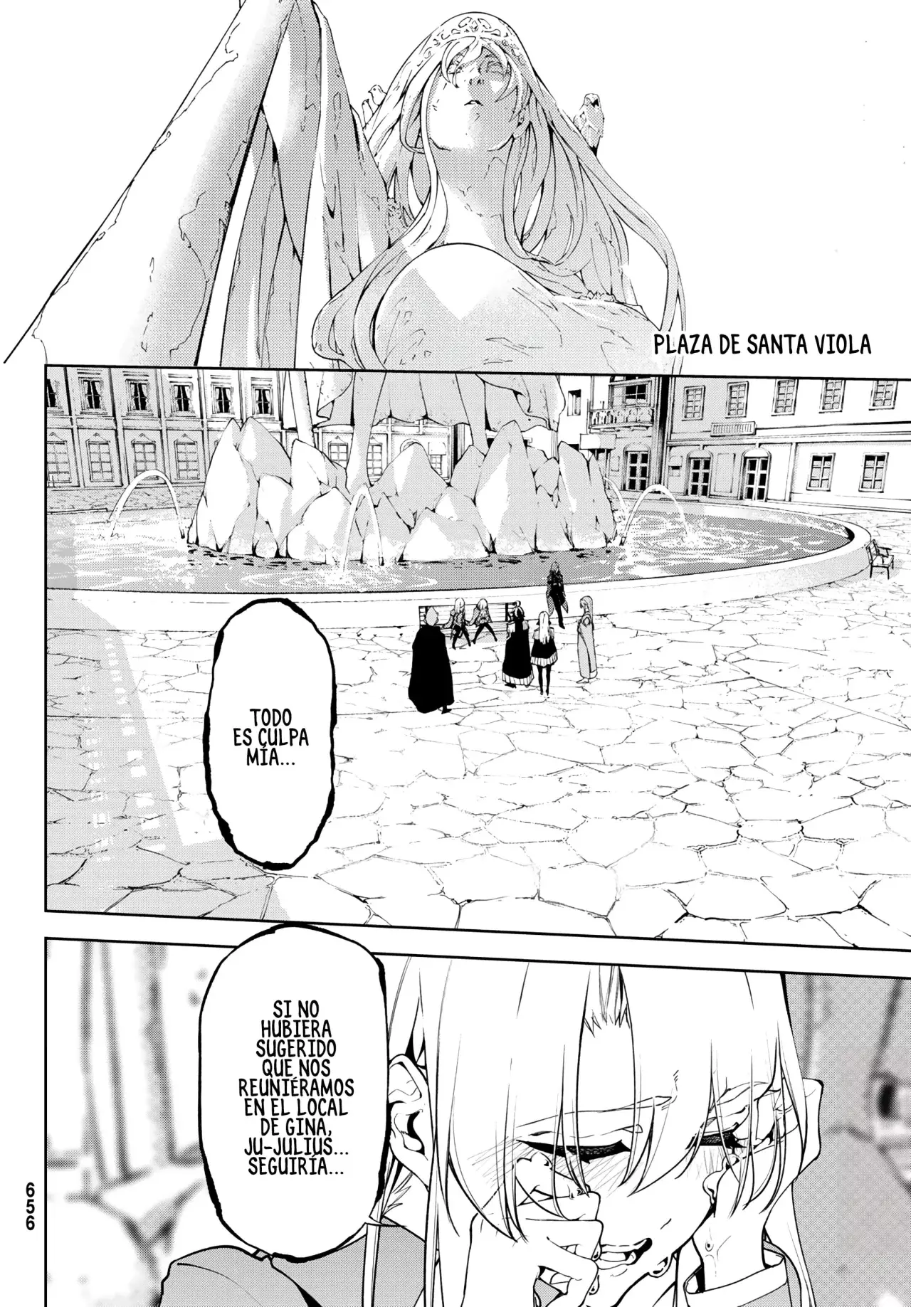 Tsue to Tsurugi no Wistoria Capitulo 43: Sobre quien vuela el ave página 8
