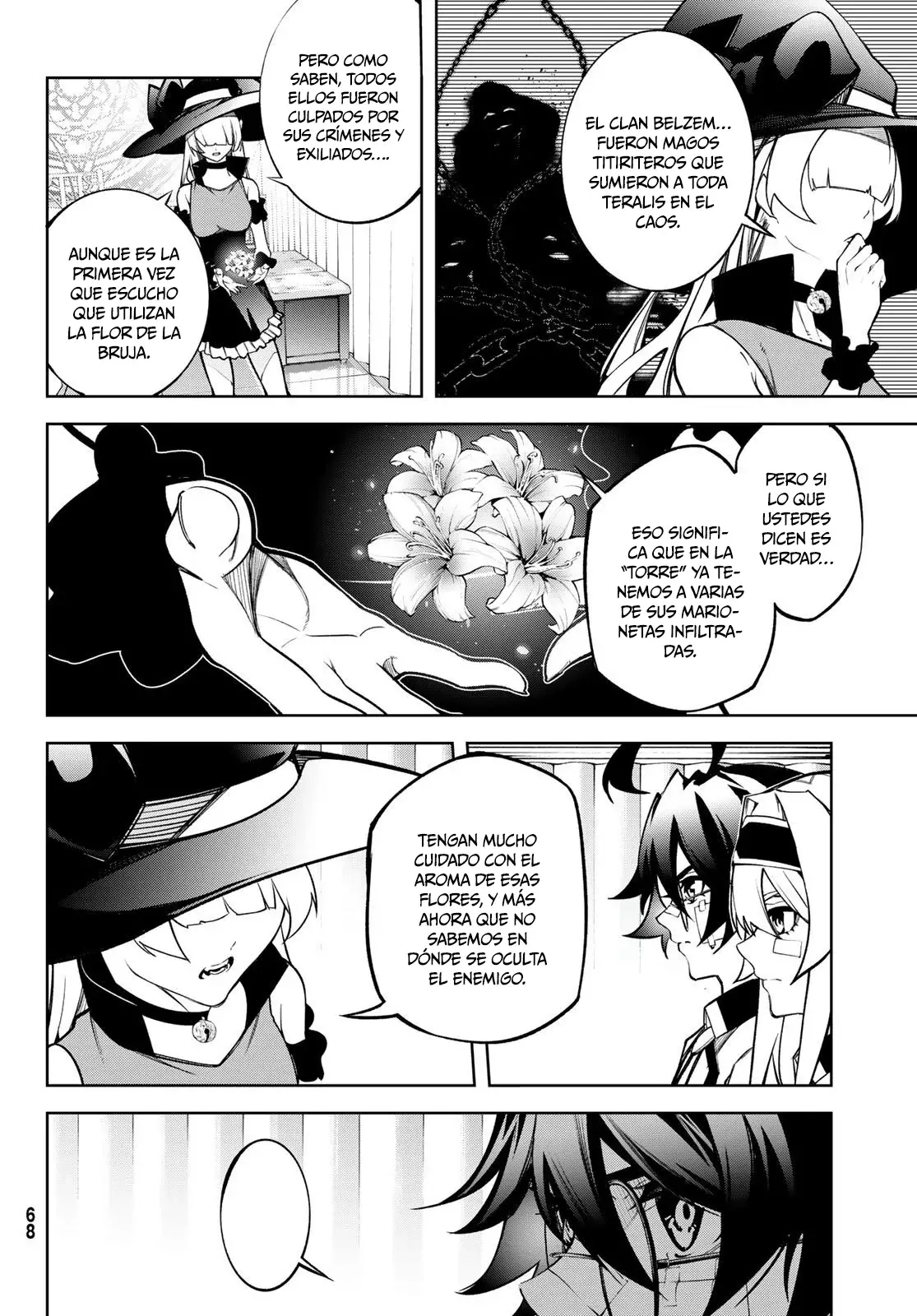 Tsue to Tsurugi no Wistoria Capitulo 45.2: El origen abismal (2) página 18