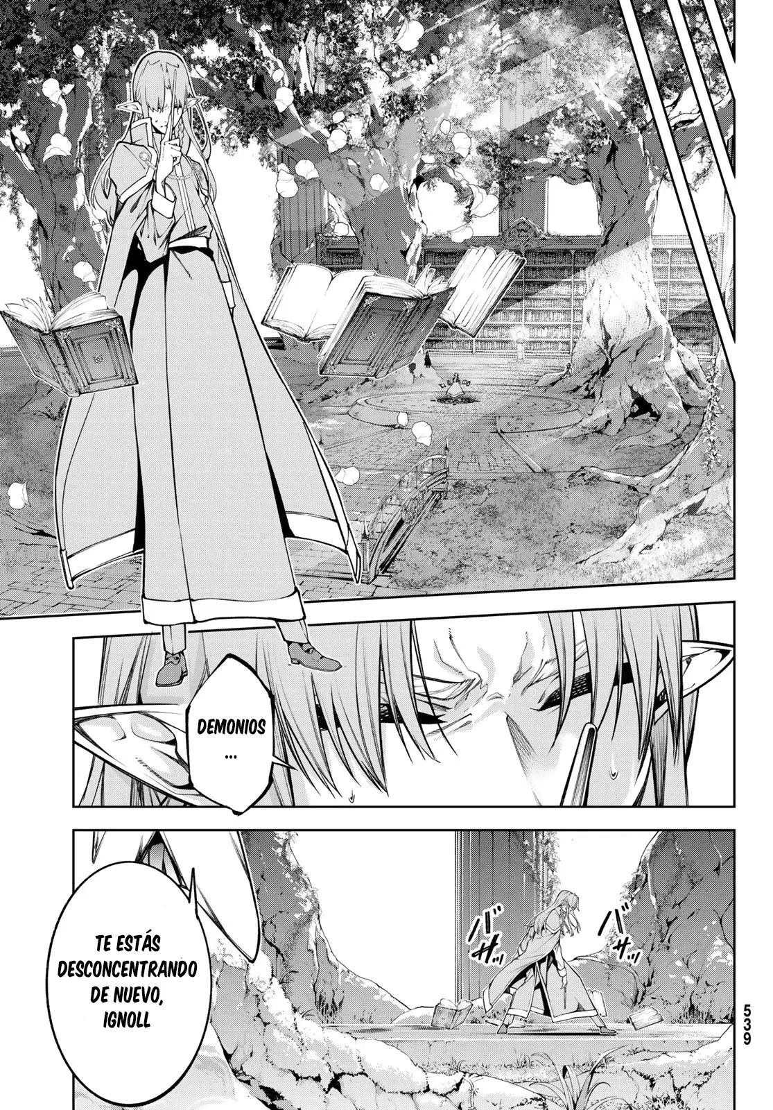 Tsue to Tsurugi no Wistoria Capitulo 46: El núcleo de la torre página 22