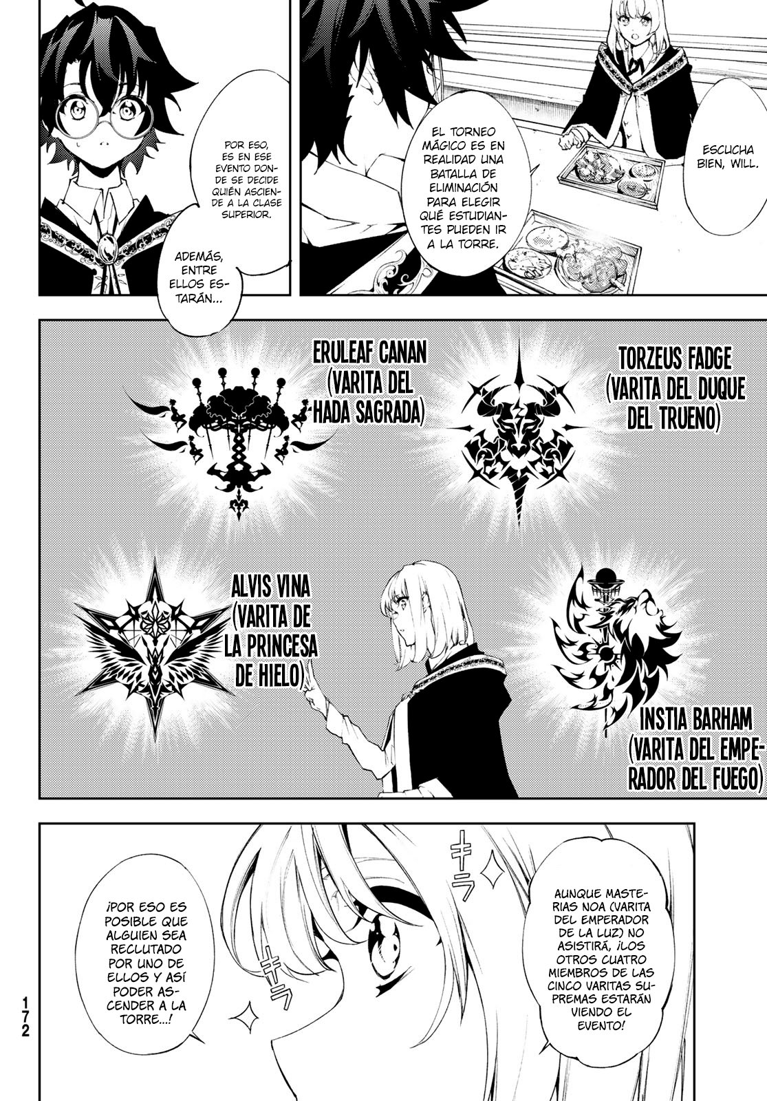 Tsue to Tsurugi no Wistoria Capitulo 5: Antes del Torneo. página 15
