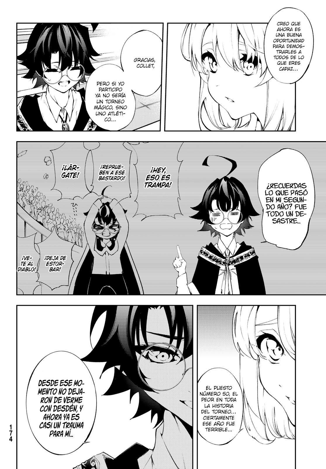 Tsue to Tsurugi no Wistoria Capitulo 5: Antes del Torneo. página 17