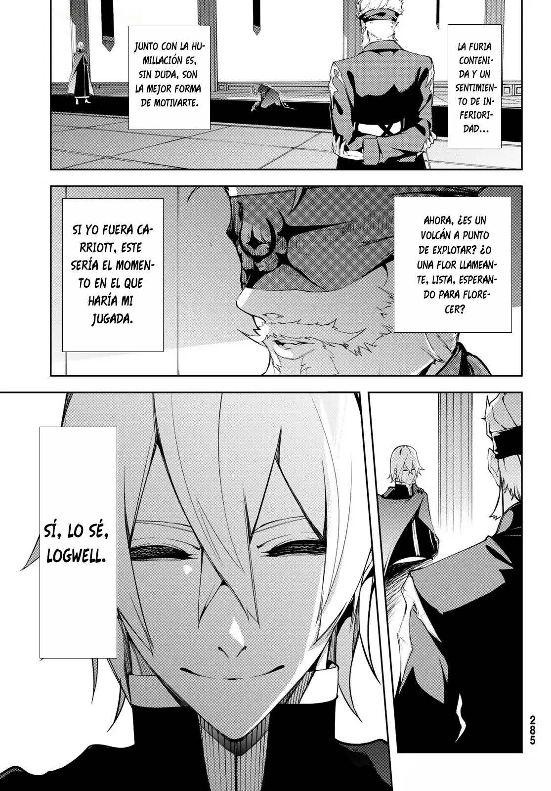 Tsue to Tsurugi no Wistoria Capitulo 50 página 22