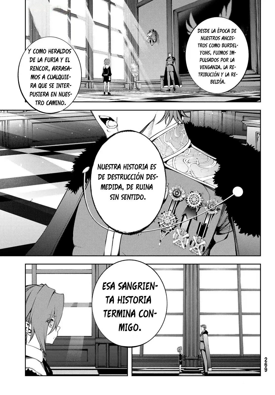 Tsue to Tsurugi no Wistoria Capitulo 50 página 6