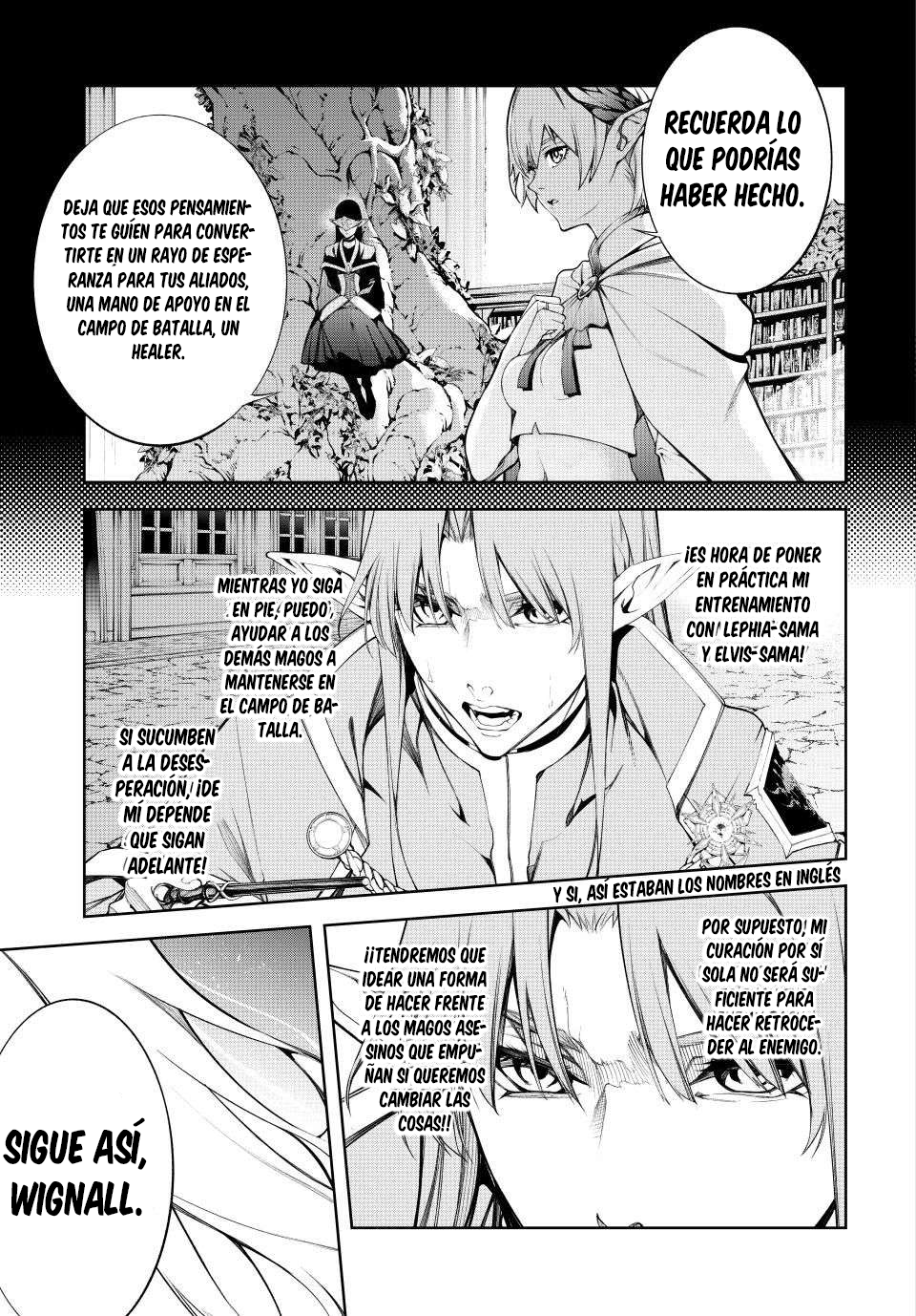 Tsue to Tsurugi no Wistoria Capitulo 51 página 28