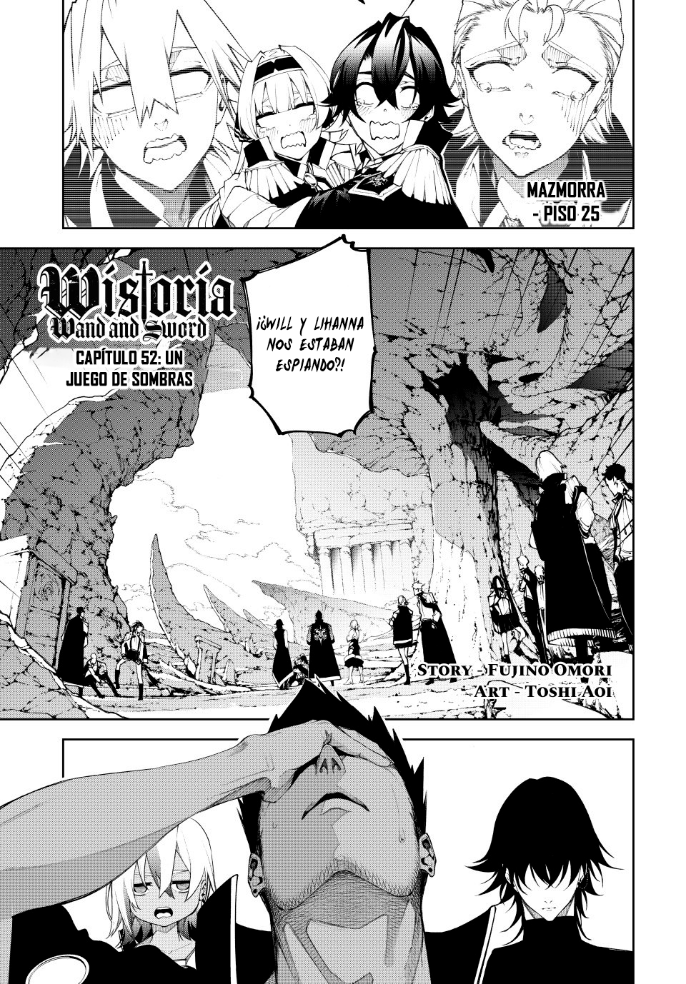 Tsue to Tsurugi no Wistoria Capitulo 52 página 3
