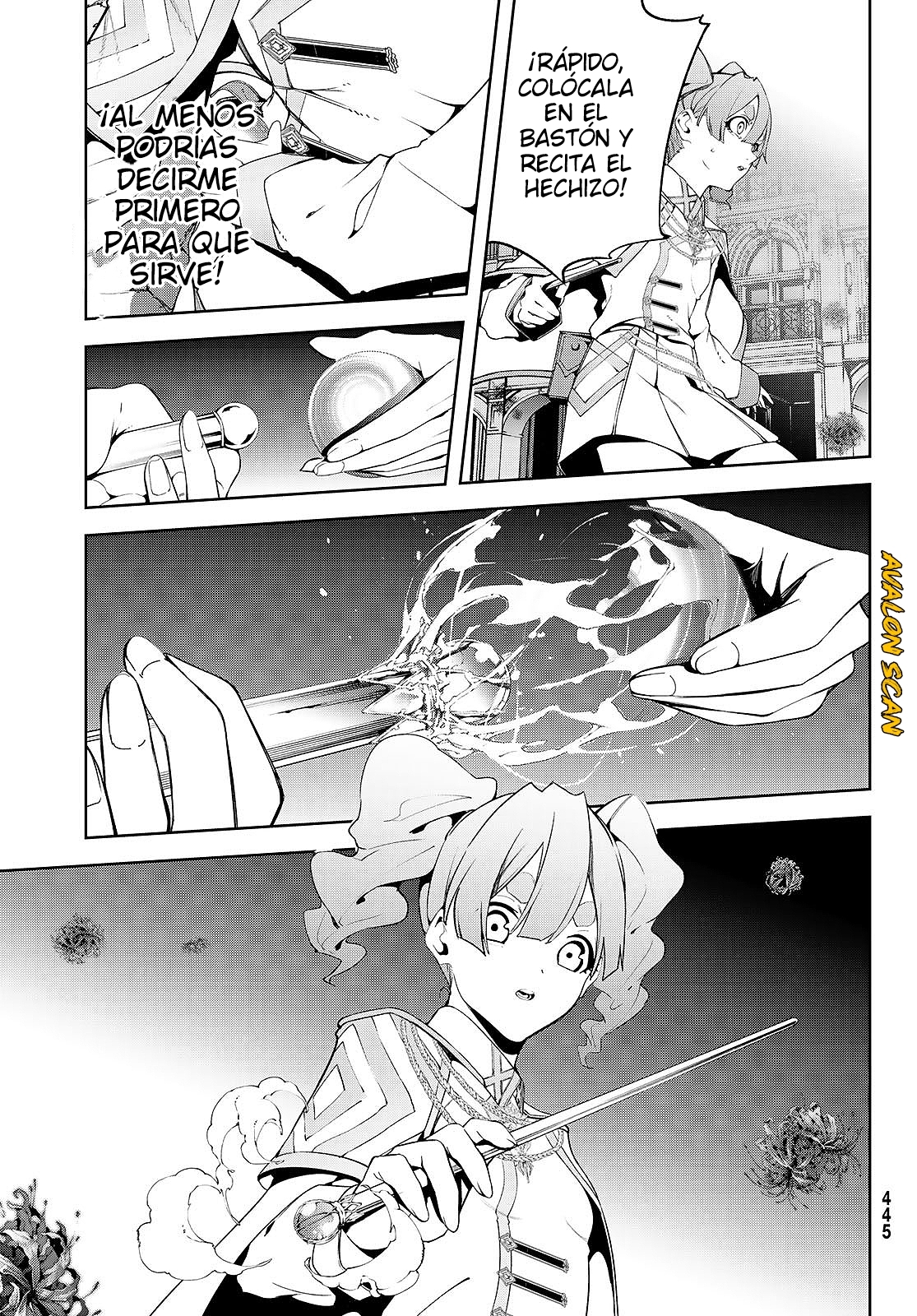 Tsue to Tsurugi no Wistoria Capitulo 54 página 16