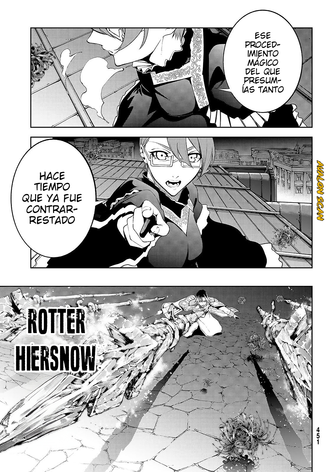 Tsue to Tsurugi no Wistoria Capitulo 54 página 22