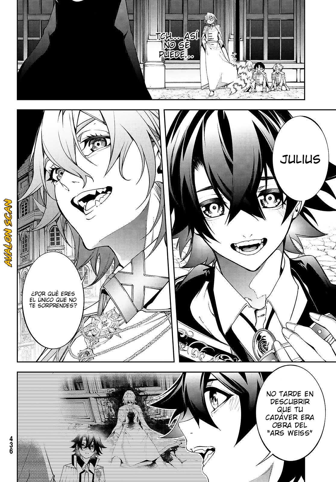 Tsue to Tsurugi no Wistoria Capitulo 54 página 7