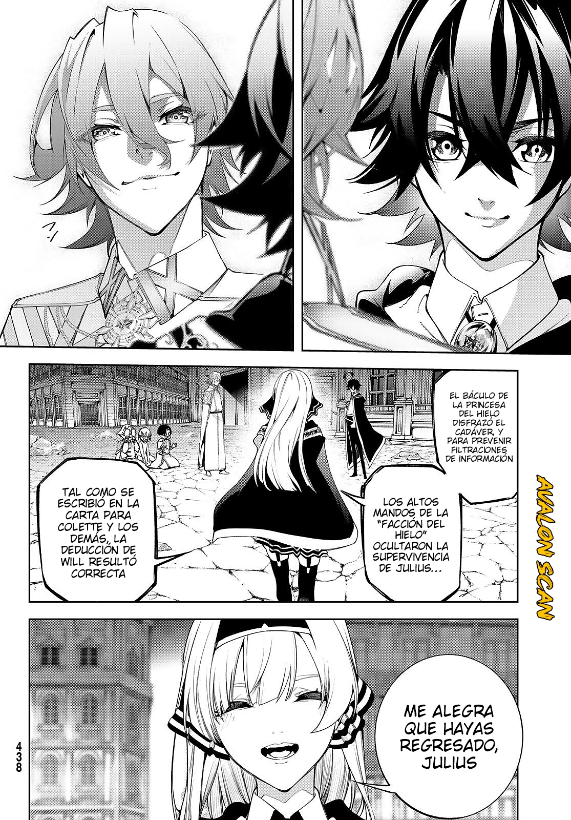 Tsue to Tsurugi no Wistoria Capitulo 54 página 9