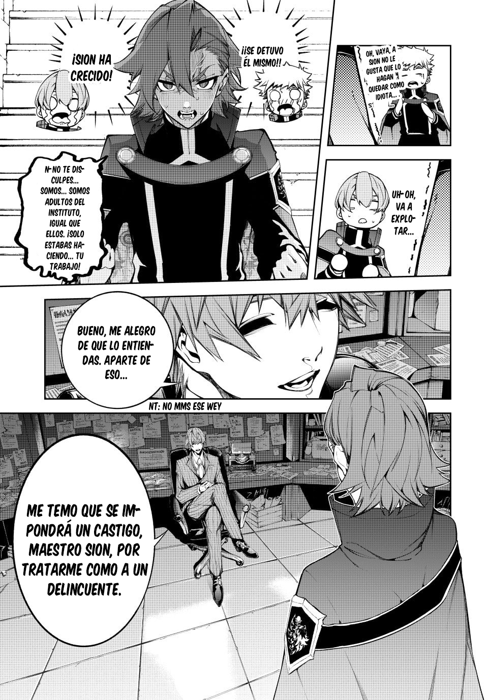 Tsue to Tsurugi no Wistoria Capitulo 56 página 32
