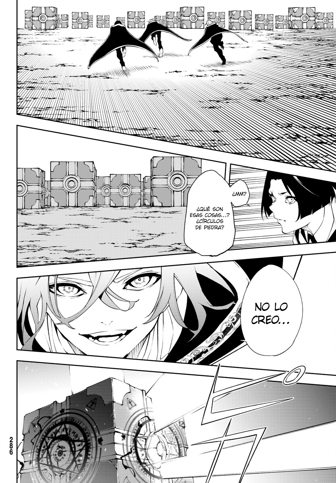 Tsue to Tsurugi no Wistoria Capitulo 6: Eleven sus gritos. página 28