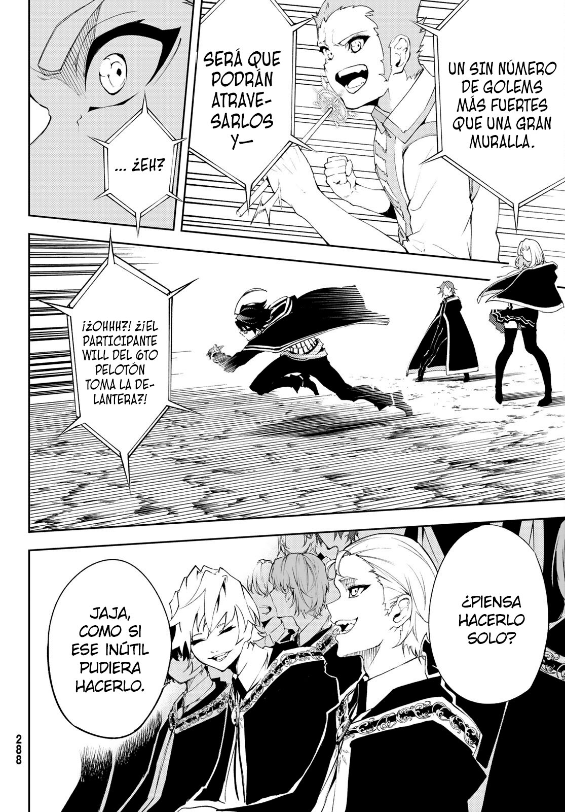 Tsue to Tsurugi no Wistoria Capitulo 6: Eleven sus gritos. página 30