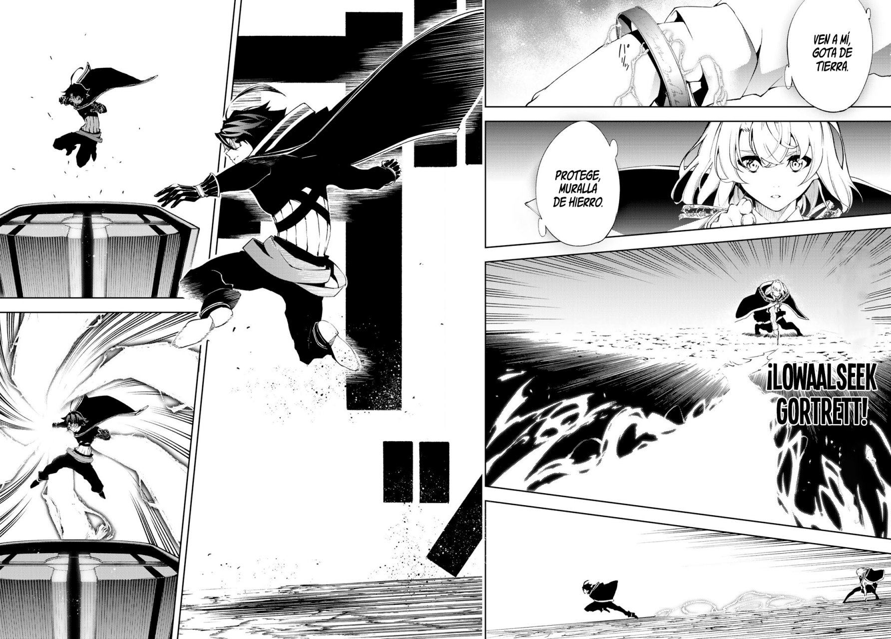 Tsue to Tsurugi no Wistoria Capitulo 6: Eleven sus gritos. página 32
